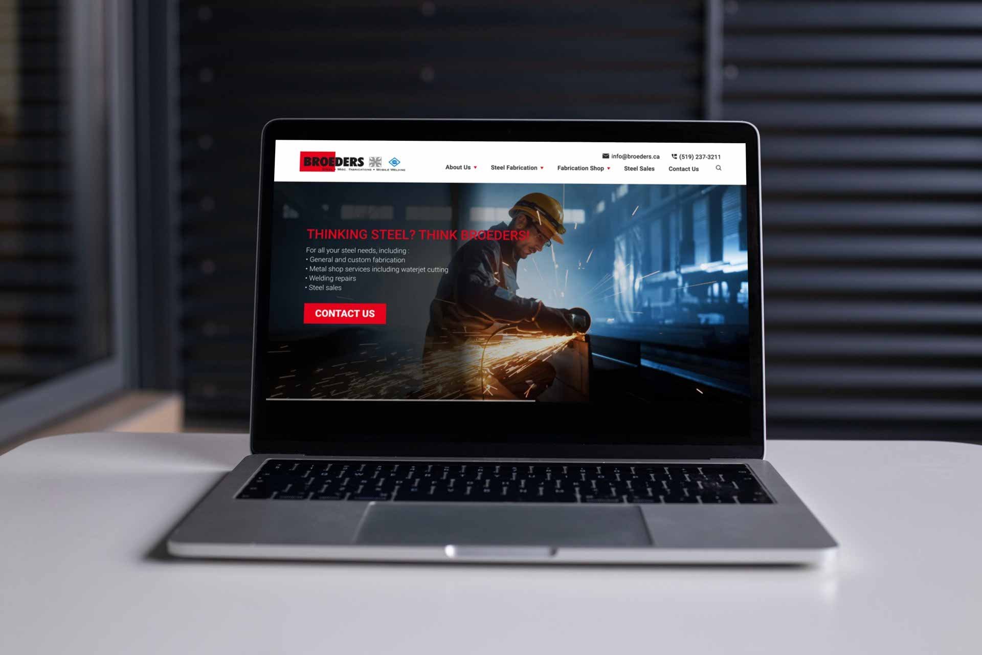 Broeders Steel |WordPress | Manufacturing