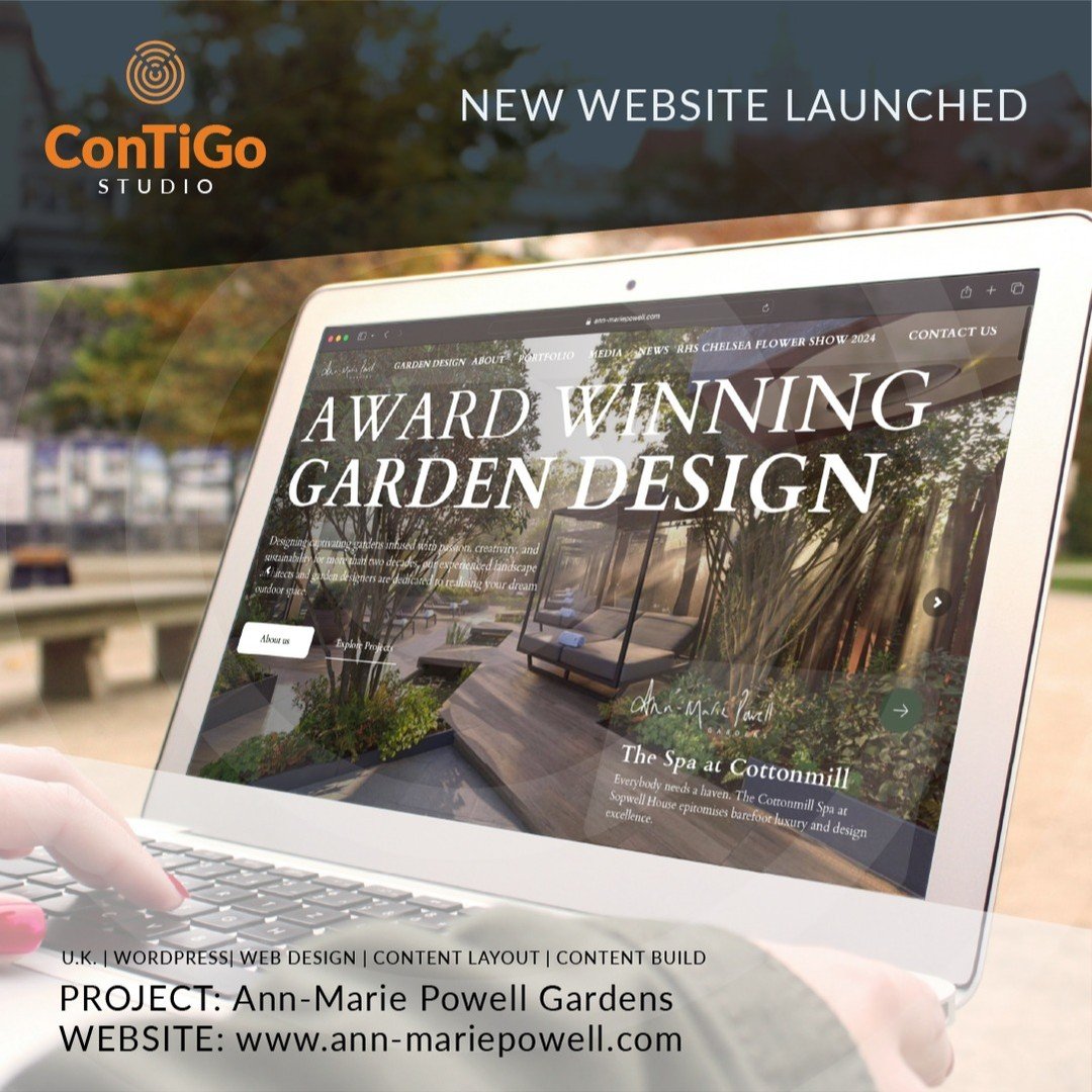 🌿✨ We're proud to unveil the new website for Ann-Marie Powell, an award-winning garden designer based in the UK. This project, in collaboration with Akira Studio, reflects the elegance and innovation of her garden designs. Dive into a world where fu