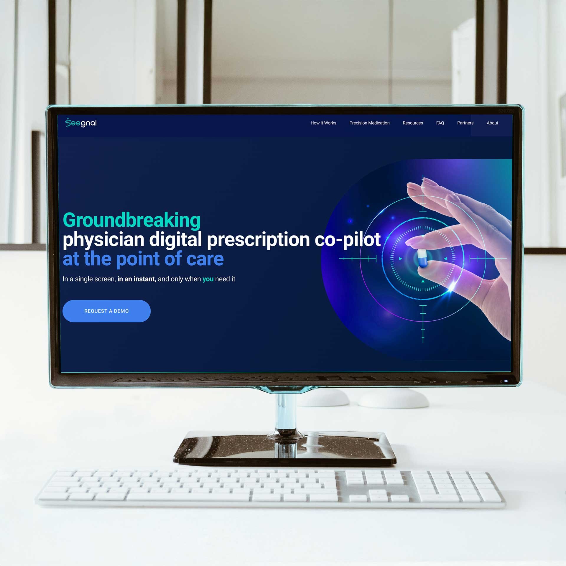 Seegnal | Squarepace | Saas – Medical Technology
