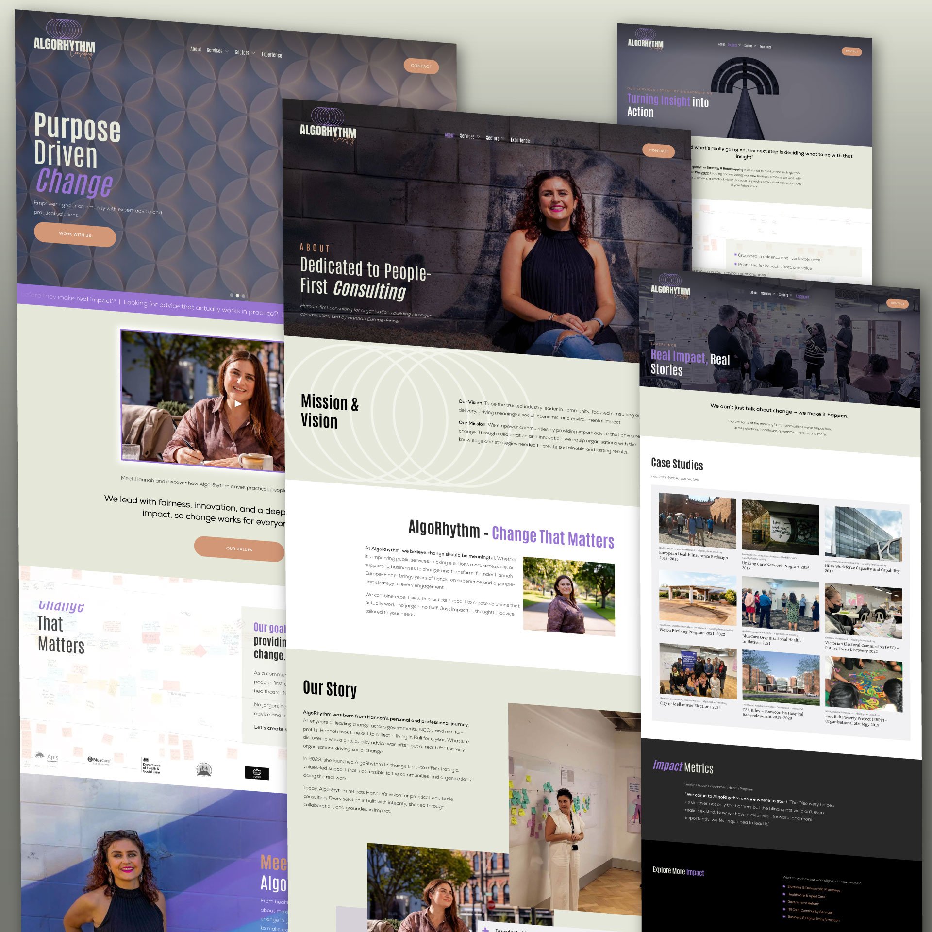 Algorythm Consulting – Website Redesign