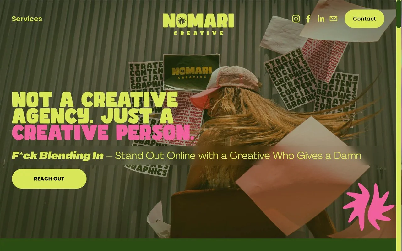 Nomari Creative Website