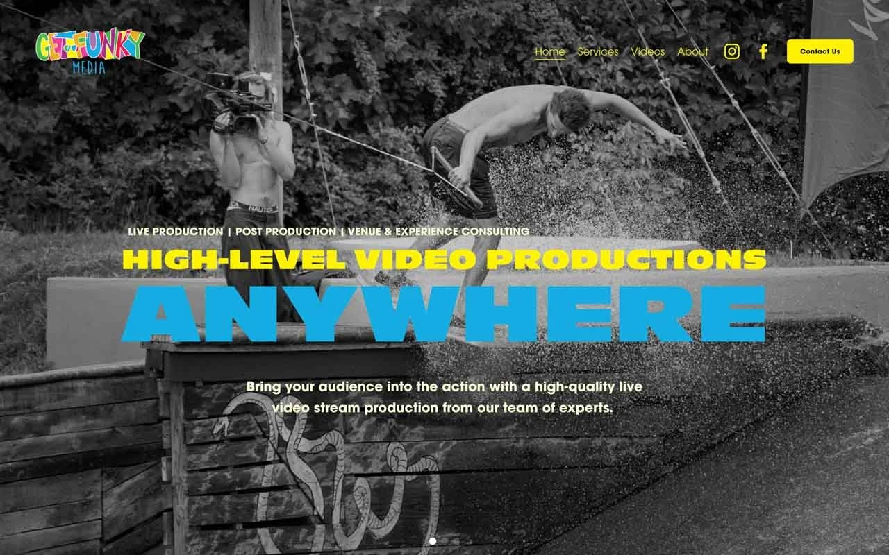 Get Funky Media website