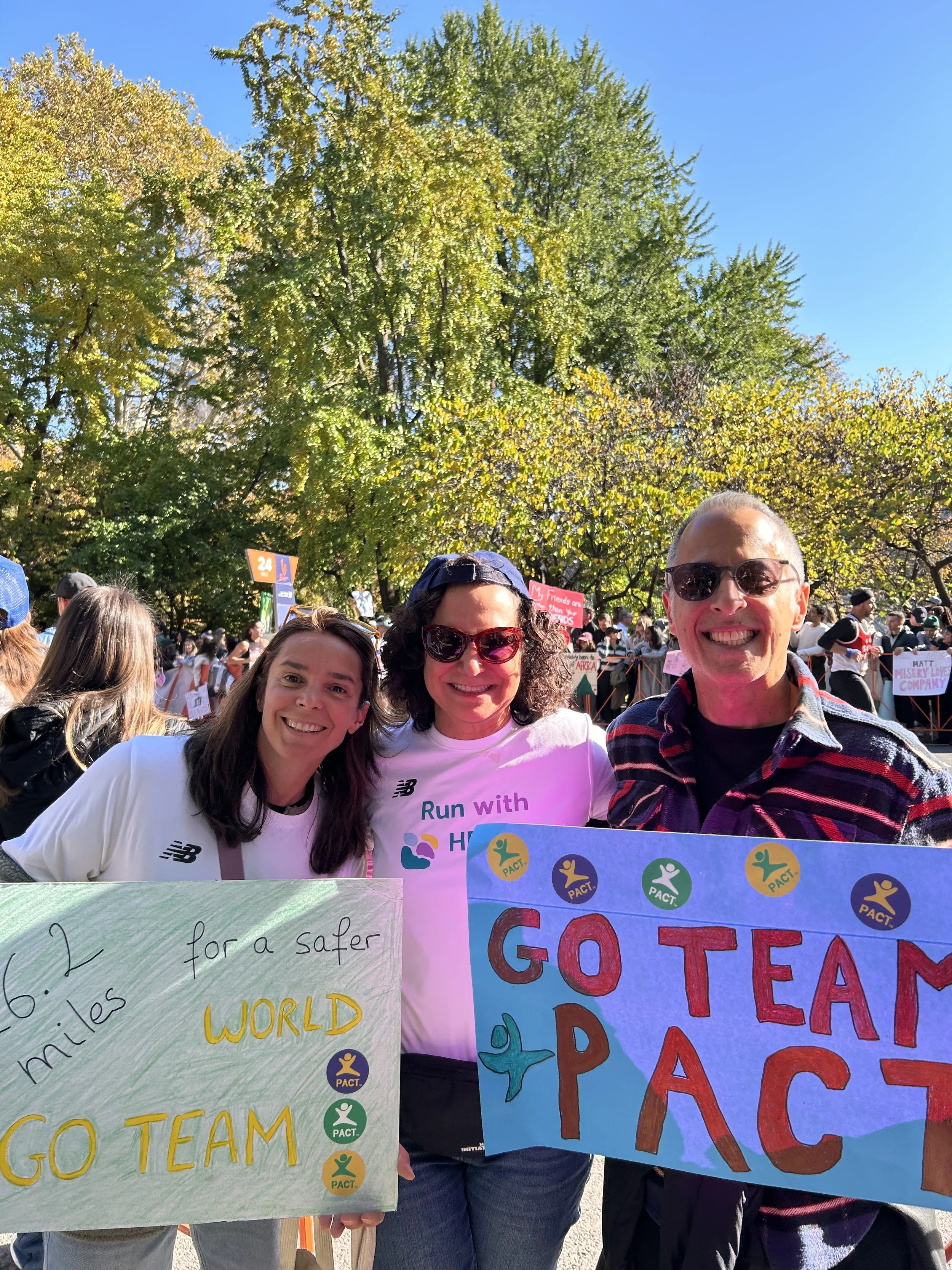 Running with Purpose: Celebrating PACT’s First TCS New York City Marathon
