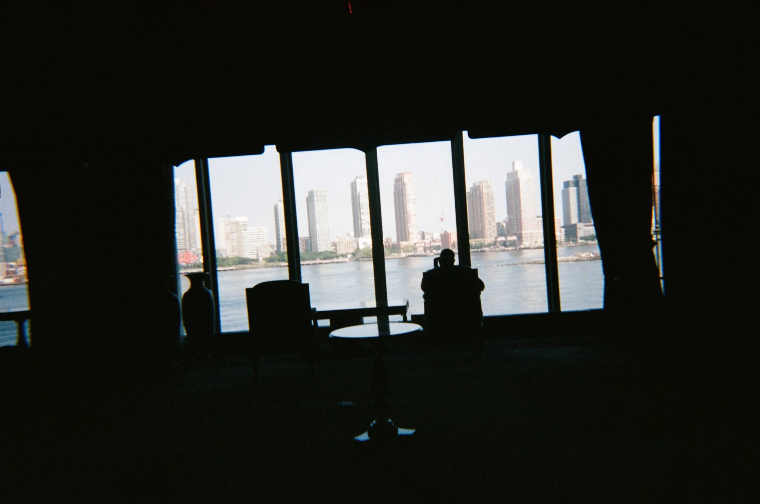 The East Lounge was a gift from Qatar.