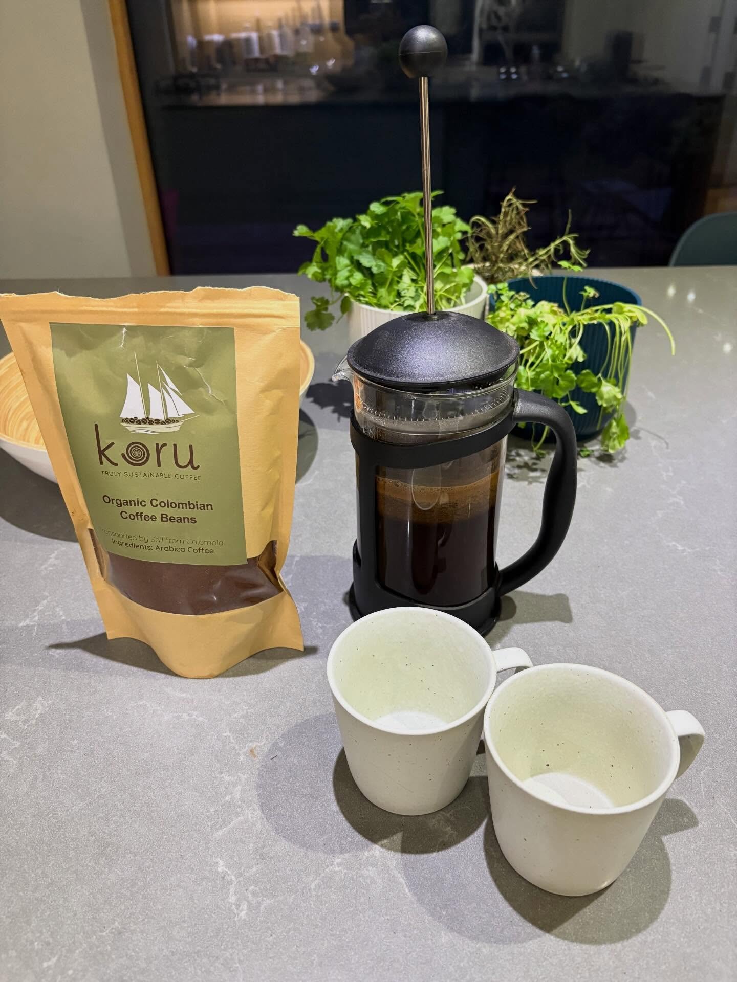 We are loving working with @koru_coffee 
They offer truly sustainable organic coffee, transported by sailboat. ☕️

If you are a coffee roaster, or independent cafe or restaurant in and around Bristol or the South West and are looking for something ne