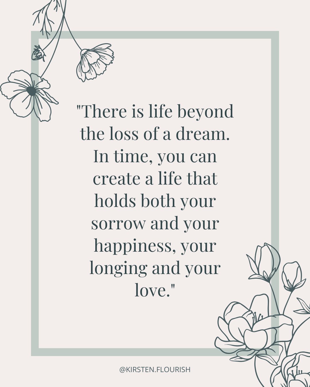 💛 There is life beyond the loss of a dream. In time, you can create a life that holds both your sorrow and your happiness, your longing and your love. 💛⁠
⁠
Living HeartFULLY is a space for those navigating unexpected childlessness&mdash;a place to 