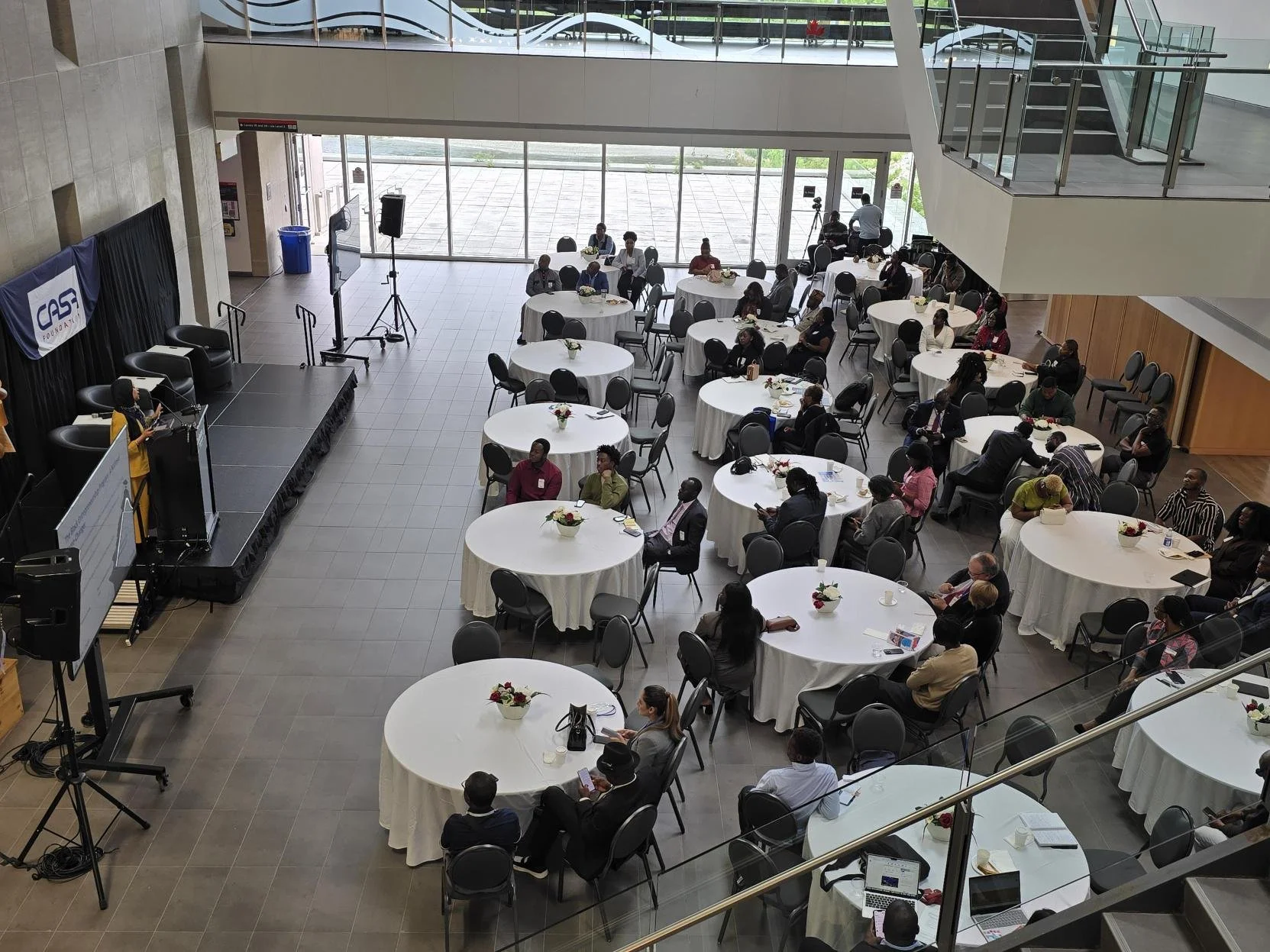 Attendees at CASA Foundation's Africa Day 2026
