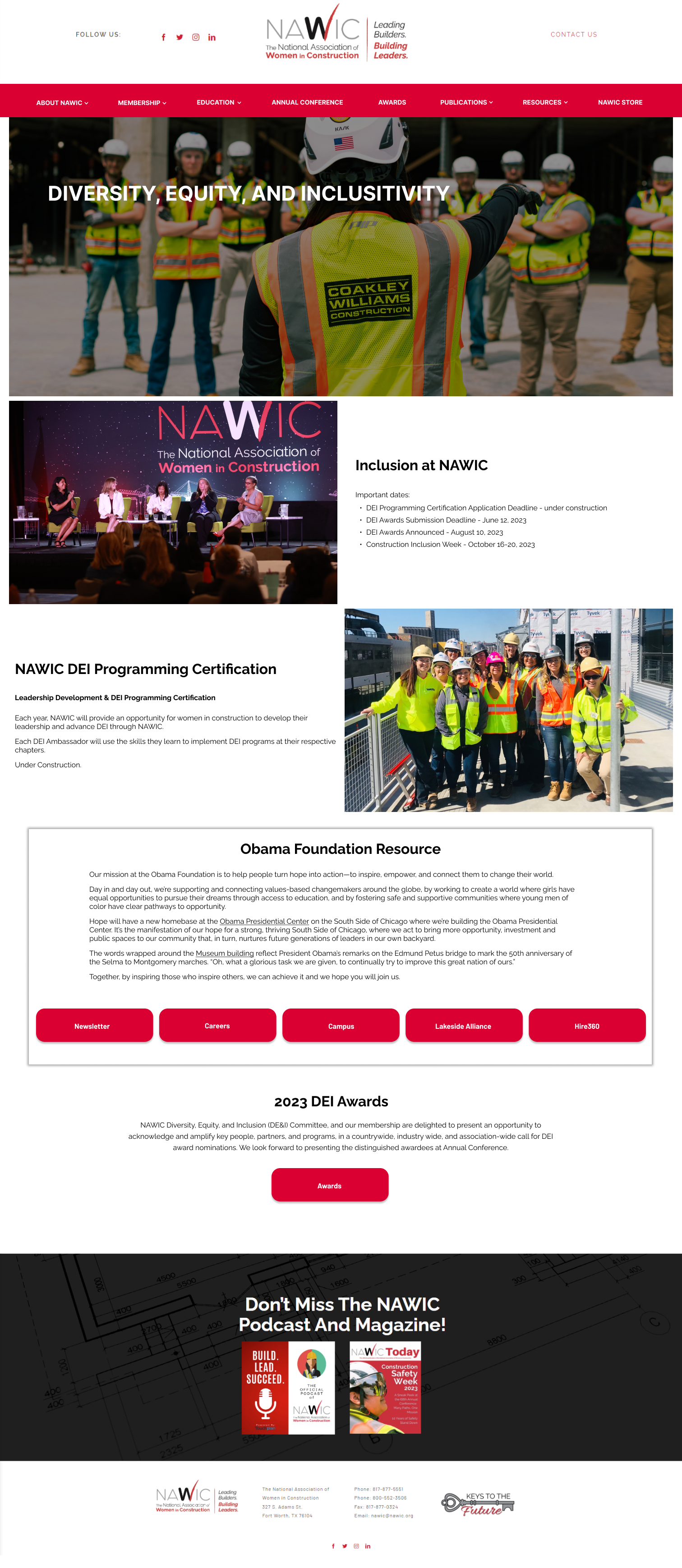 NAWIC Website