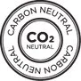 Logo of Carbon Neutral, featuring a circular design with 'Carbon Neutral' and 'Carbon Neutrality' around the edges, and 'CO2' in the center.
