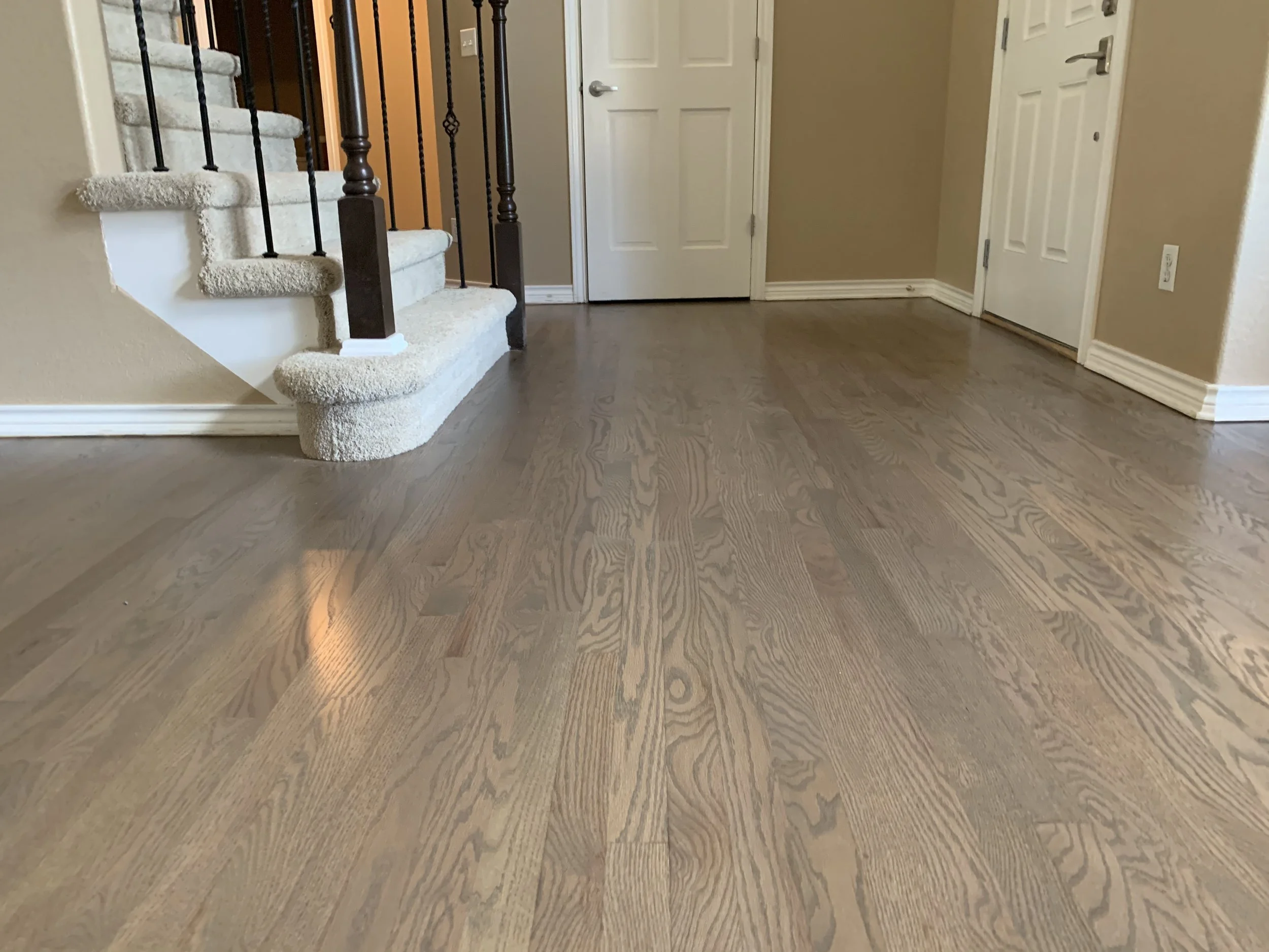 An image featuring the application of oil-based polyurethane, enhancing and protecting surfaces with a durable and lustrous finish for a timeless appeal.