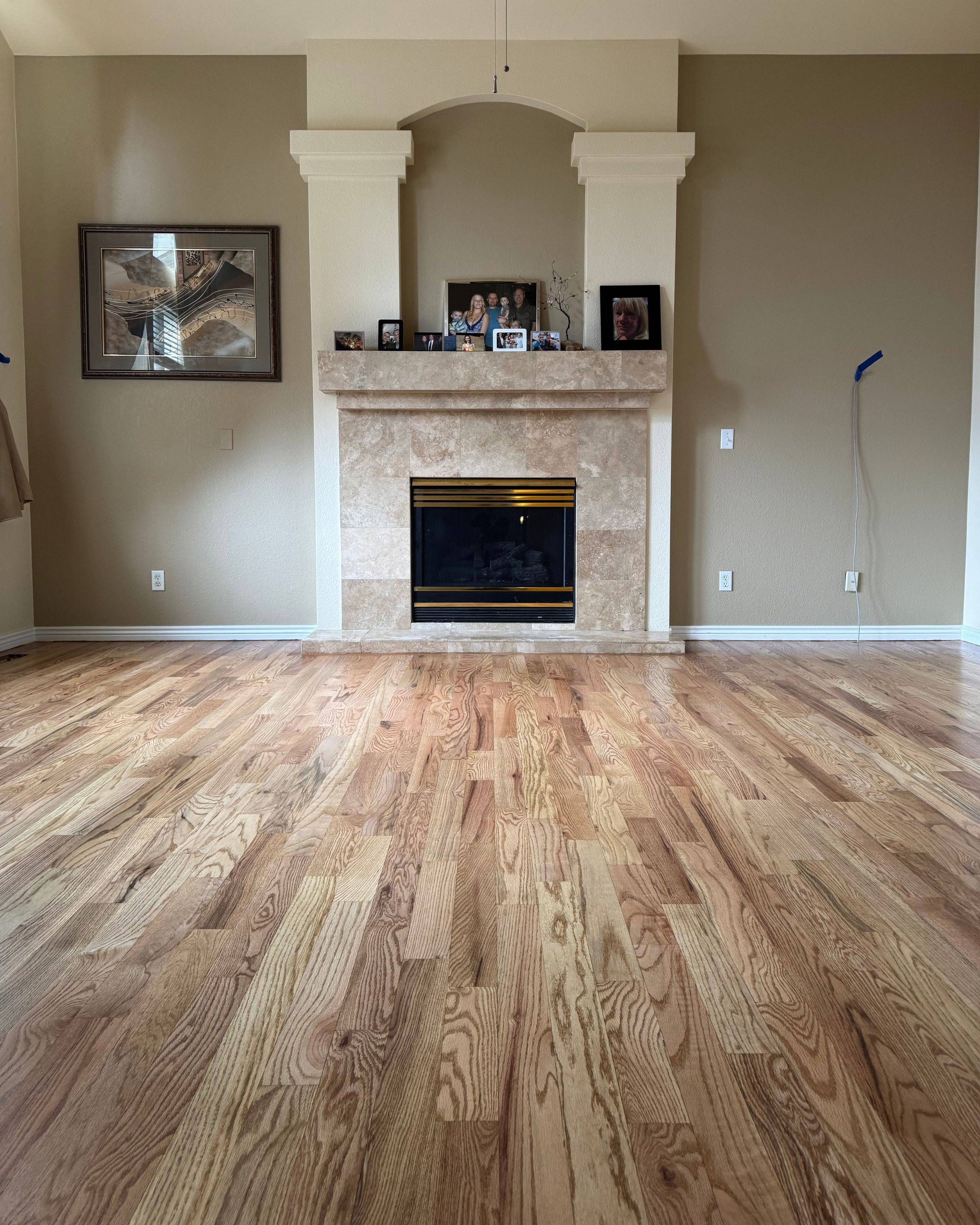 Red Oak with Golden Oak Finish