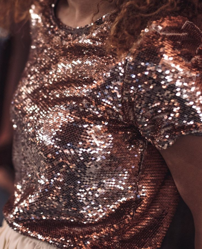 Top à sequins - Les petites jupes de Prune