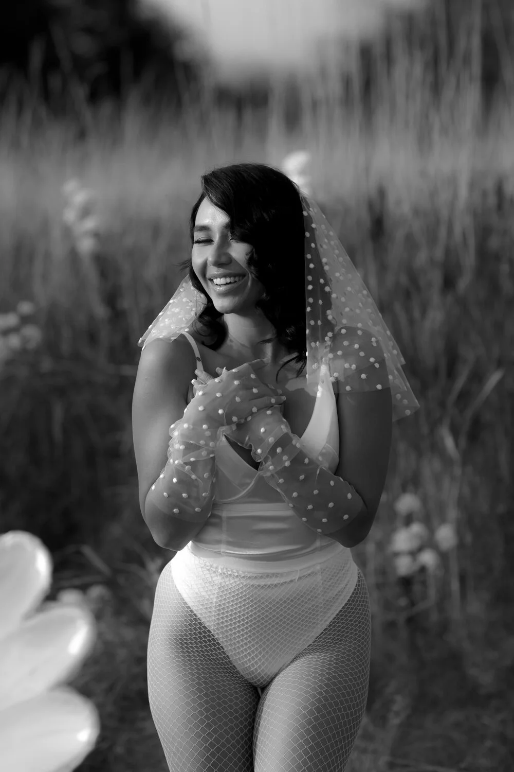 Gants en plumetis - Jane Rhyan