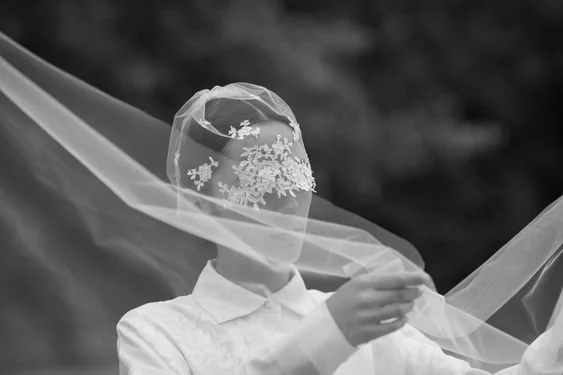 Voilette brodée - Maison Thérèse Chopinet