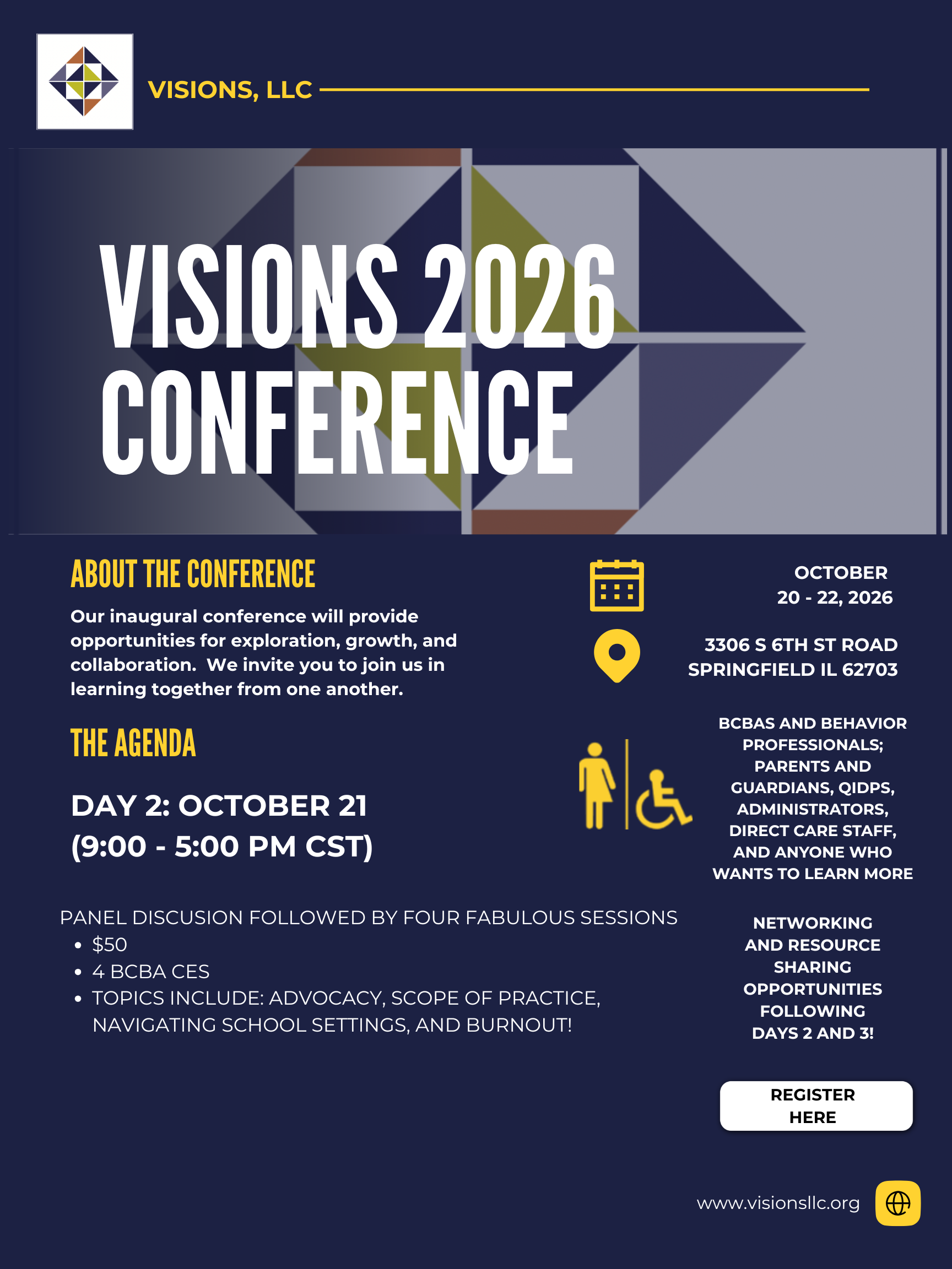 10/21/26- Day 2- Adult Served Panel, Advocacy, Scope of Practice, Navigating School Settings, and Burnout!