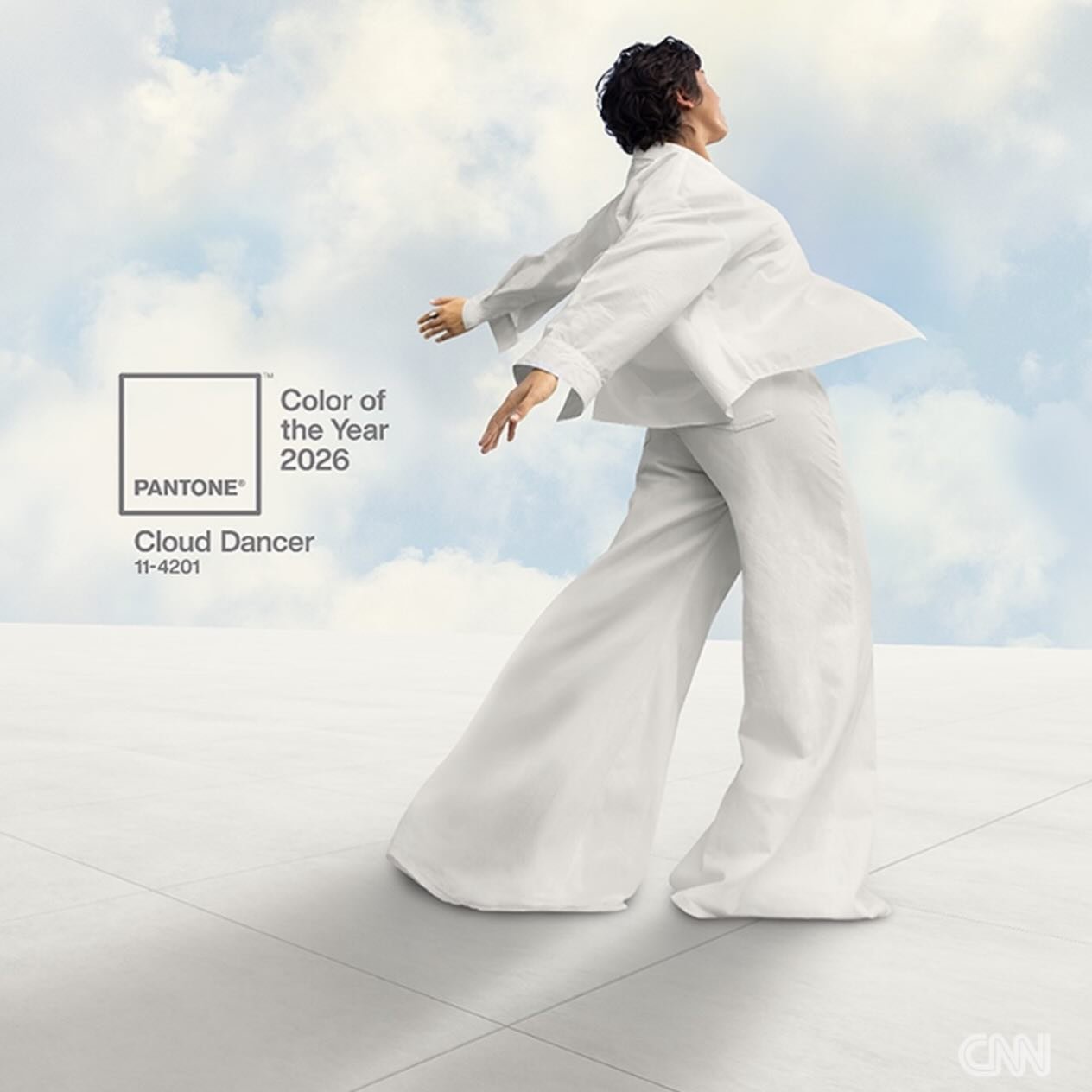 Color of the year 2026 🤍
Cloud Dancer, sounds like a 1980s one-hit wonder.

Quiet, calming, reflective 

Calming