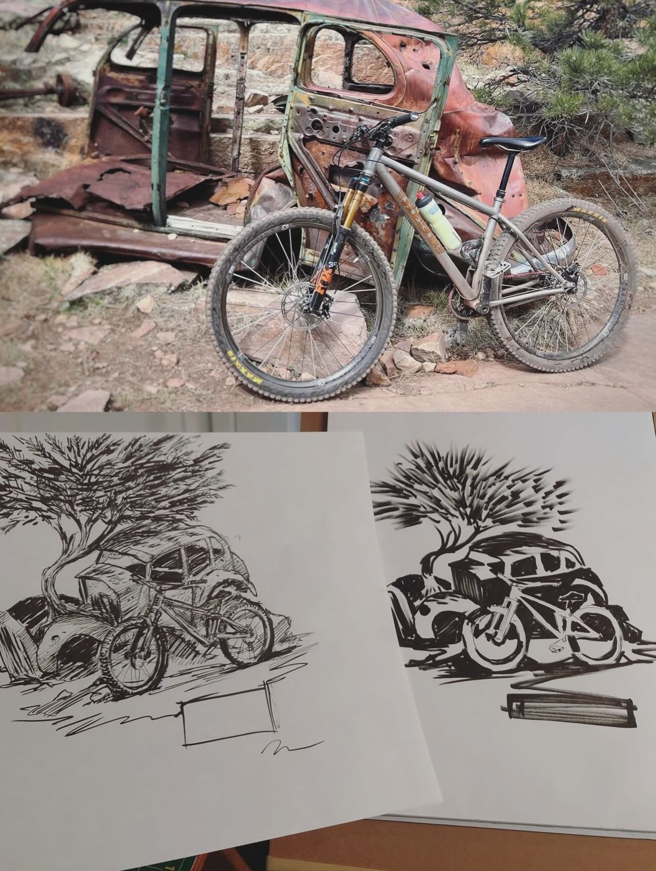 We love seeing creativity come full circle. REEB turned a photo that BBP owner Troy captured from the Picture Rock Trail into this incredible illustrated sun hoodie 🤝
Illustration by @maxilla_art