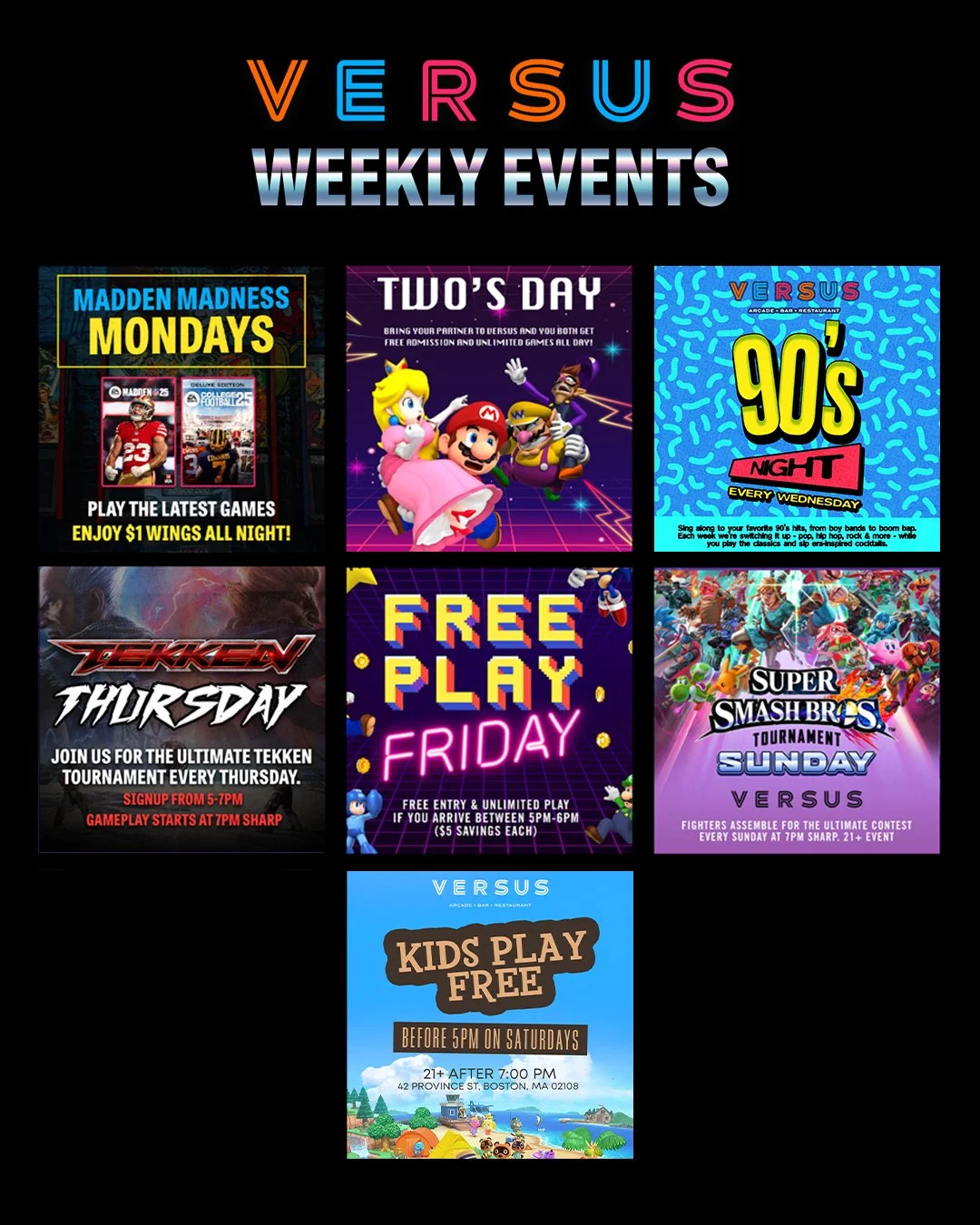 Everyday has special promotional event with discounts for guests