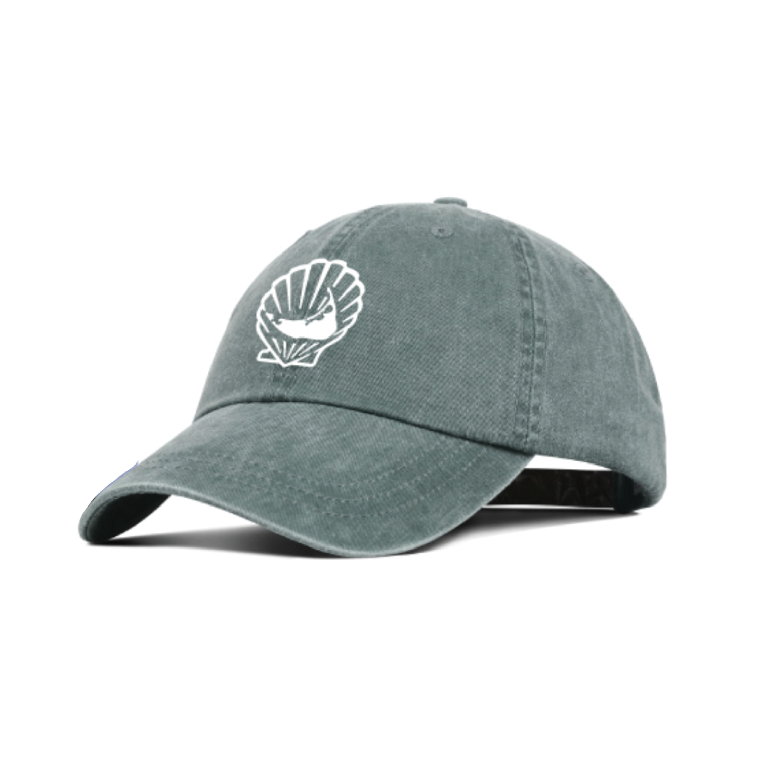 Washed Cotton Core Cap / Green