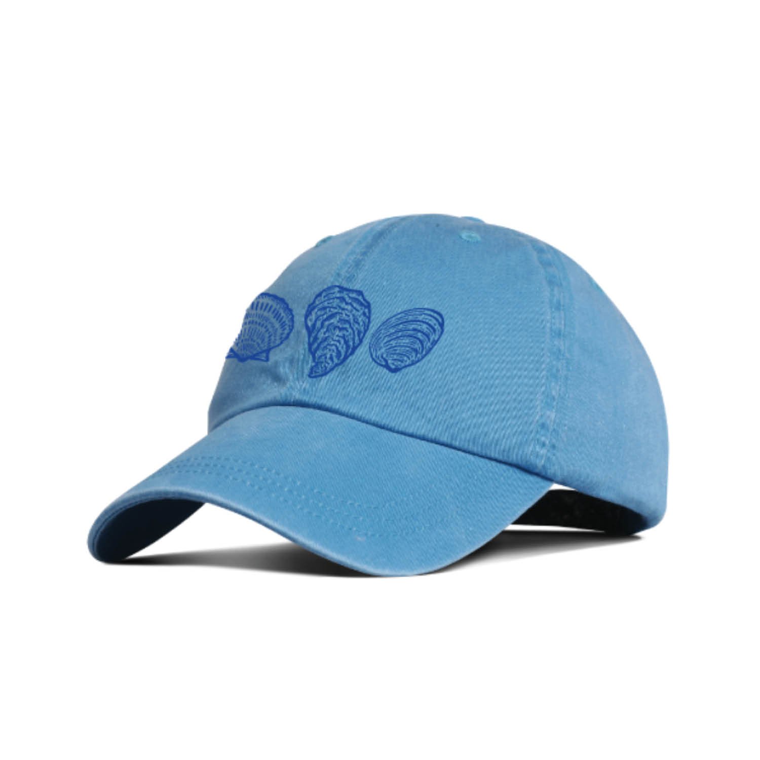 Washed Cotton 3 Shell Cap / Turqoise