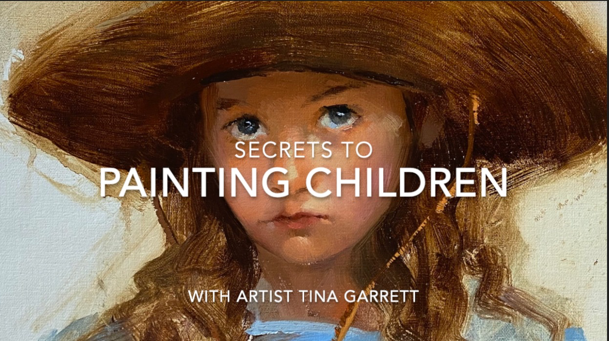 Masterclass: "Secrets to Painting Children" with Artist Tina Garrett (3 Days)