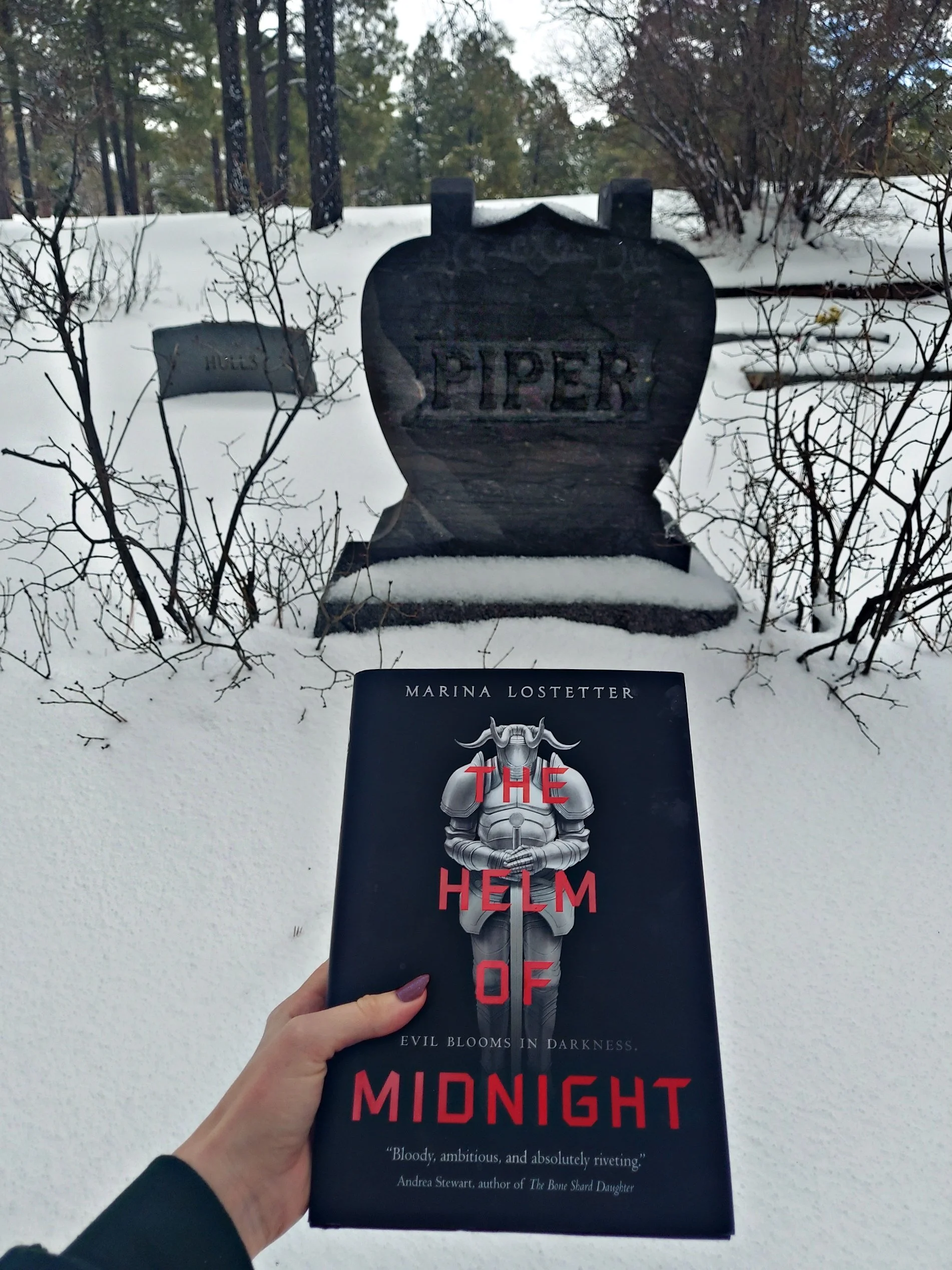 Great Read in the Cemetery