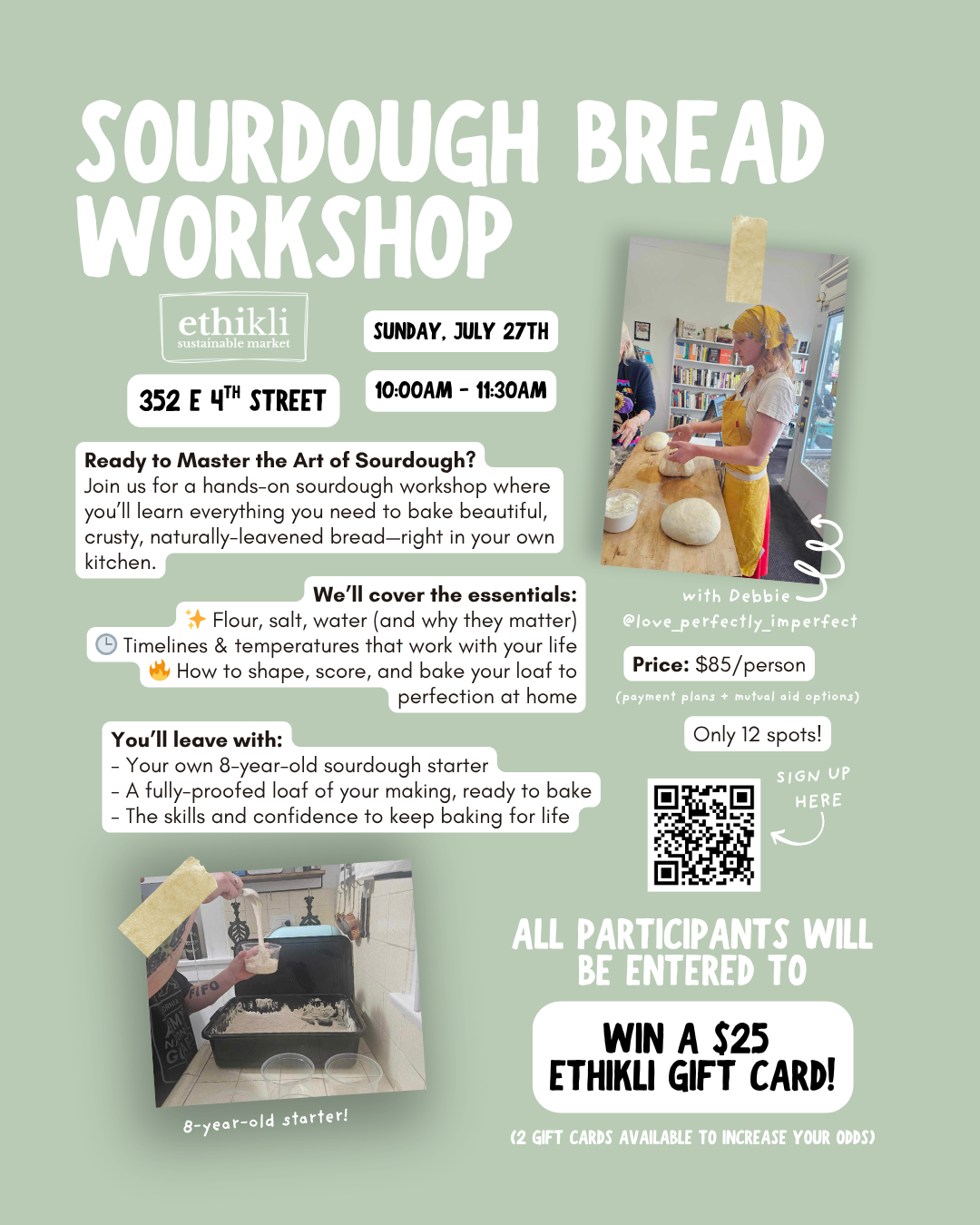 Sourdough Bread Workshop