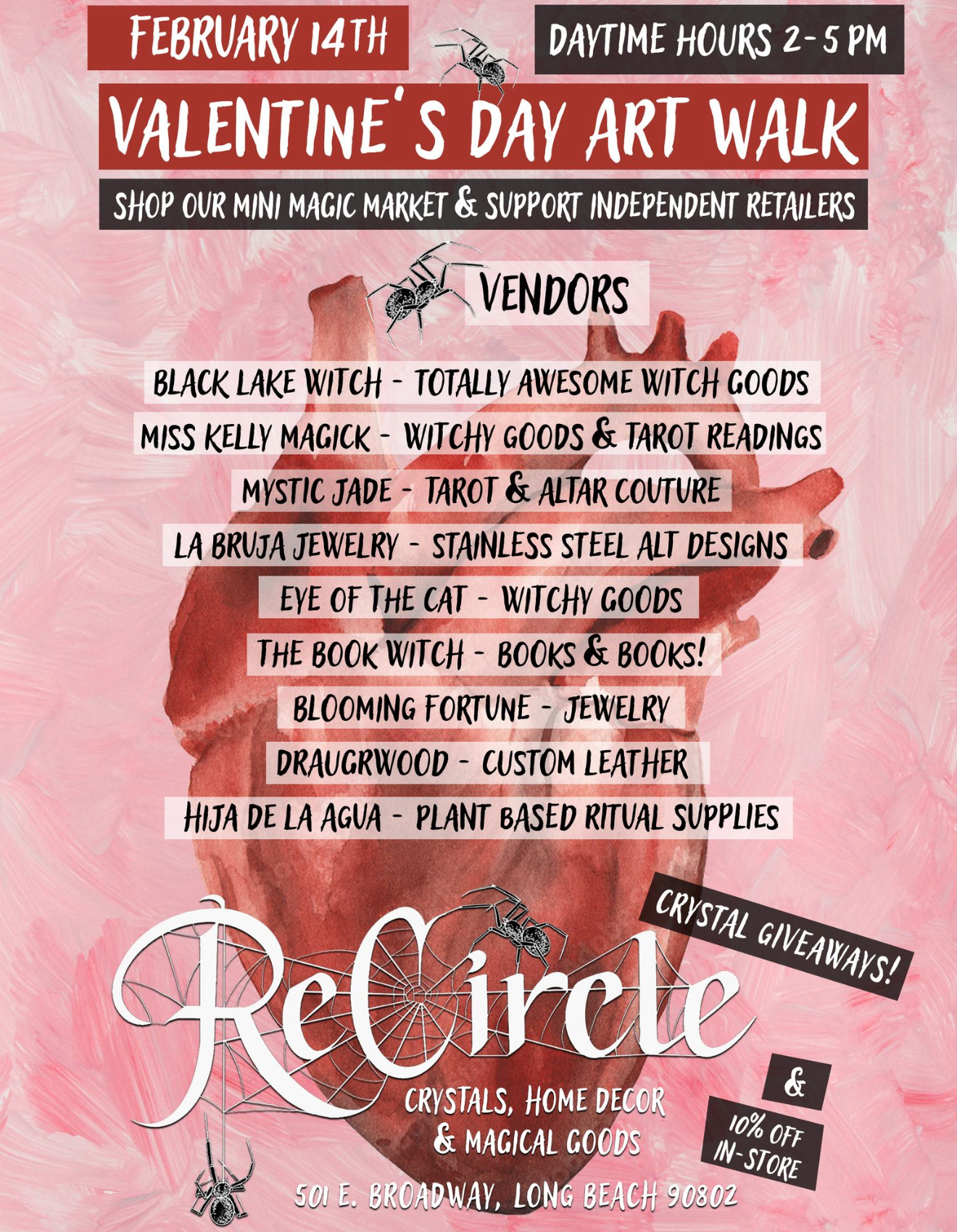 ReCircle Home Valentine's Day Art Walk