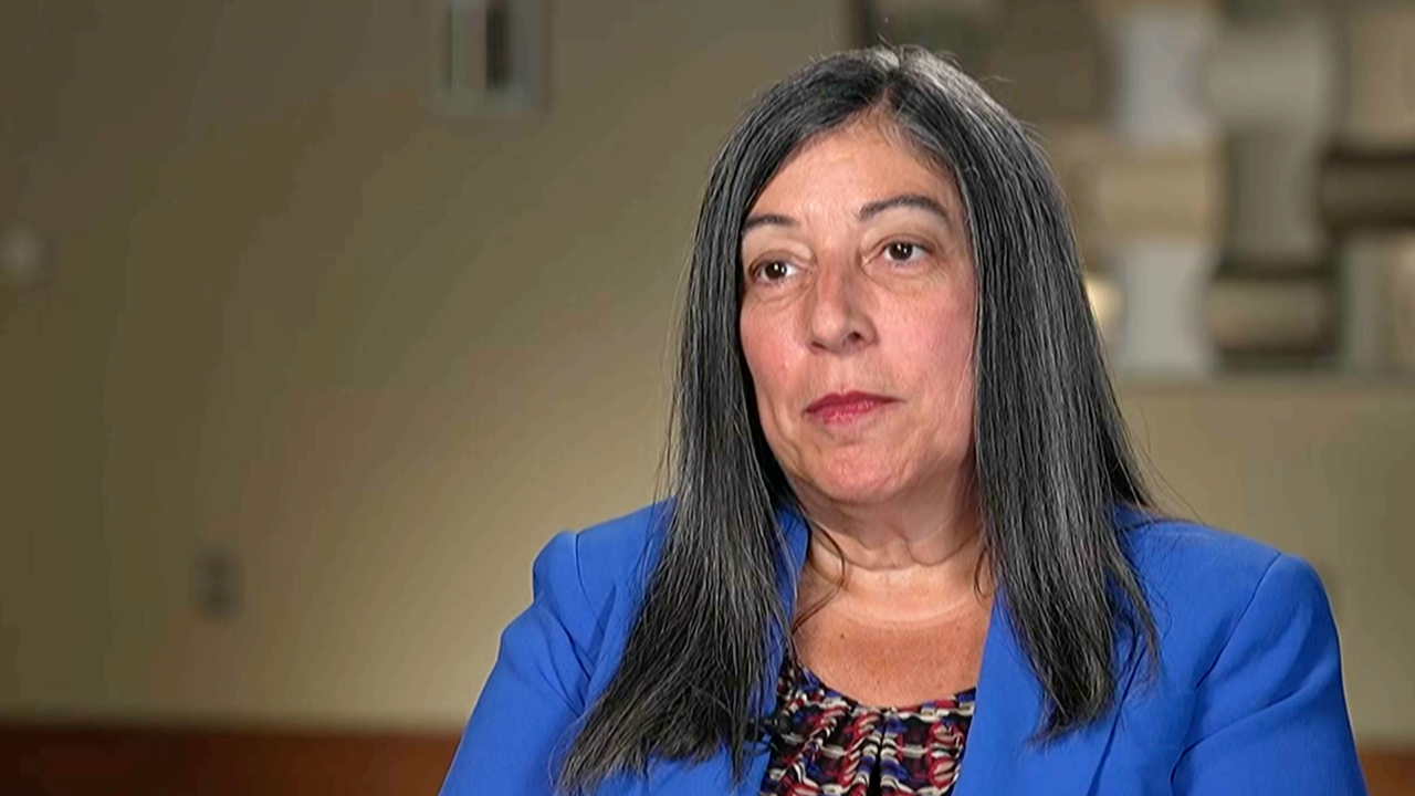 Former CDC chief medical officer and WIMS keynote speaker Dr. Debra Houry speaks with CBS news