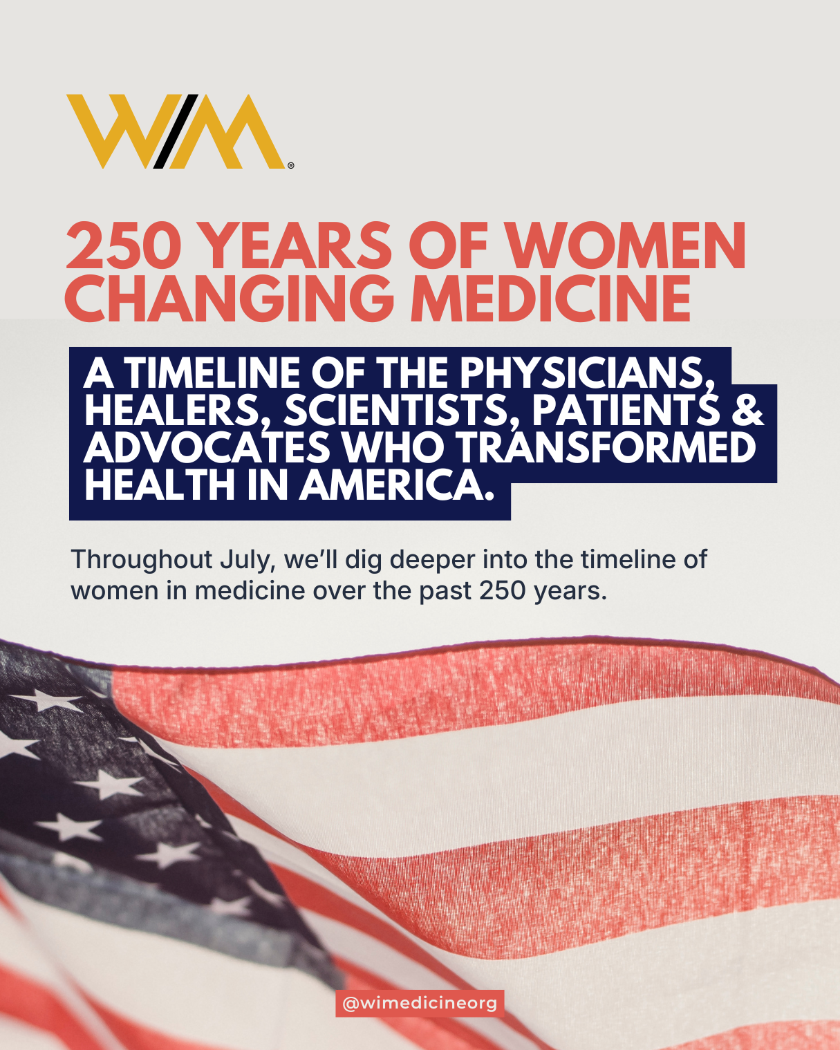 250 Years of Women Changing Medicine