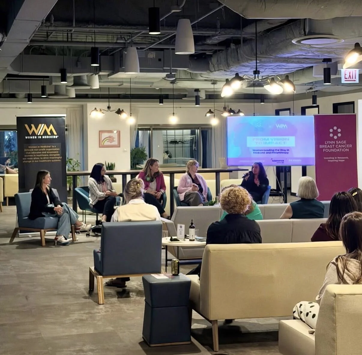 From Vision to Impact | Inside the conversation on women’s leadership in medicine | co-hosted by the Lynn Sage Breast Cancer Foundation &amp; WIM