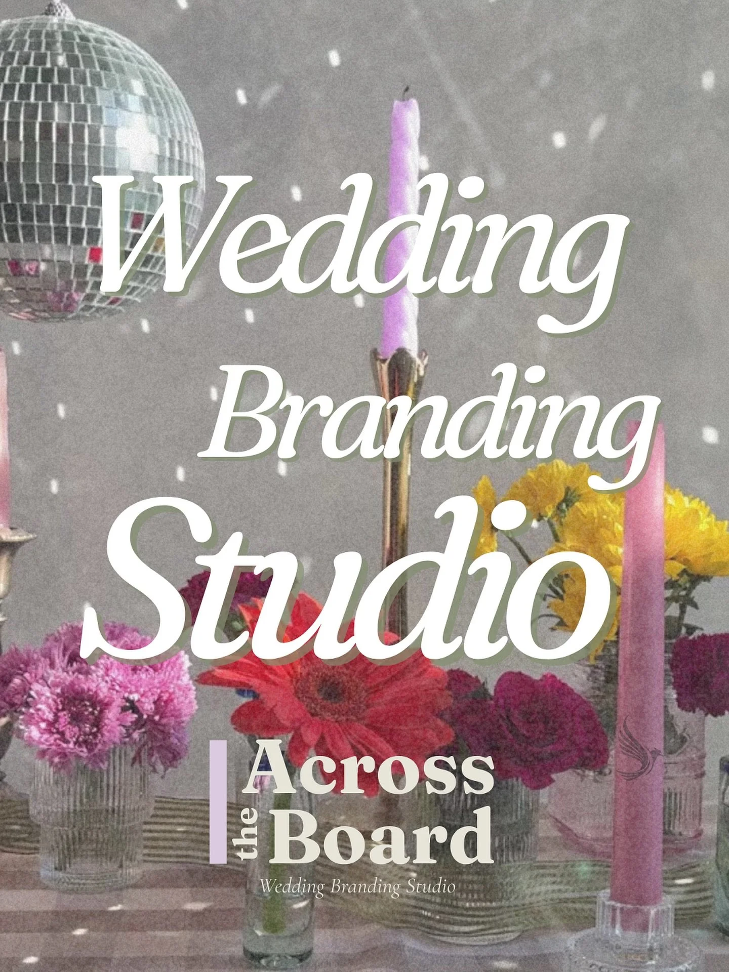 We are so excited to share that we are officially pivoting into the wedding world! 🥹🤍💍

Across the Board Branding started in 2022, and for the last three years, we&rsquo;ve been creating websites, and doing social content for small businesses, and