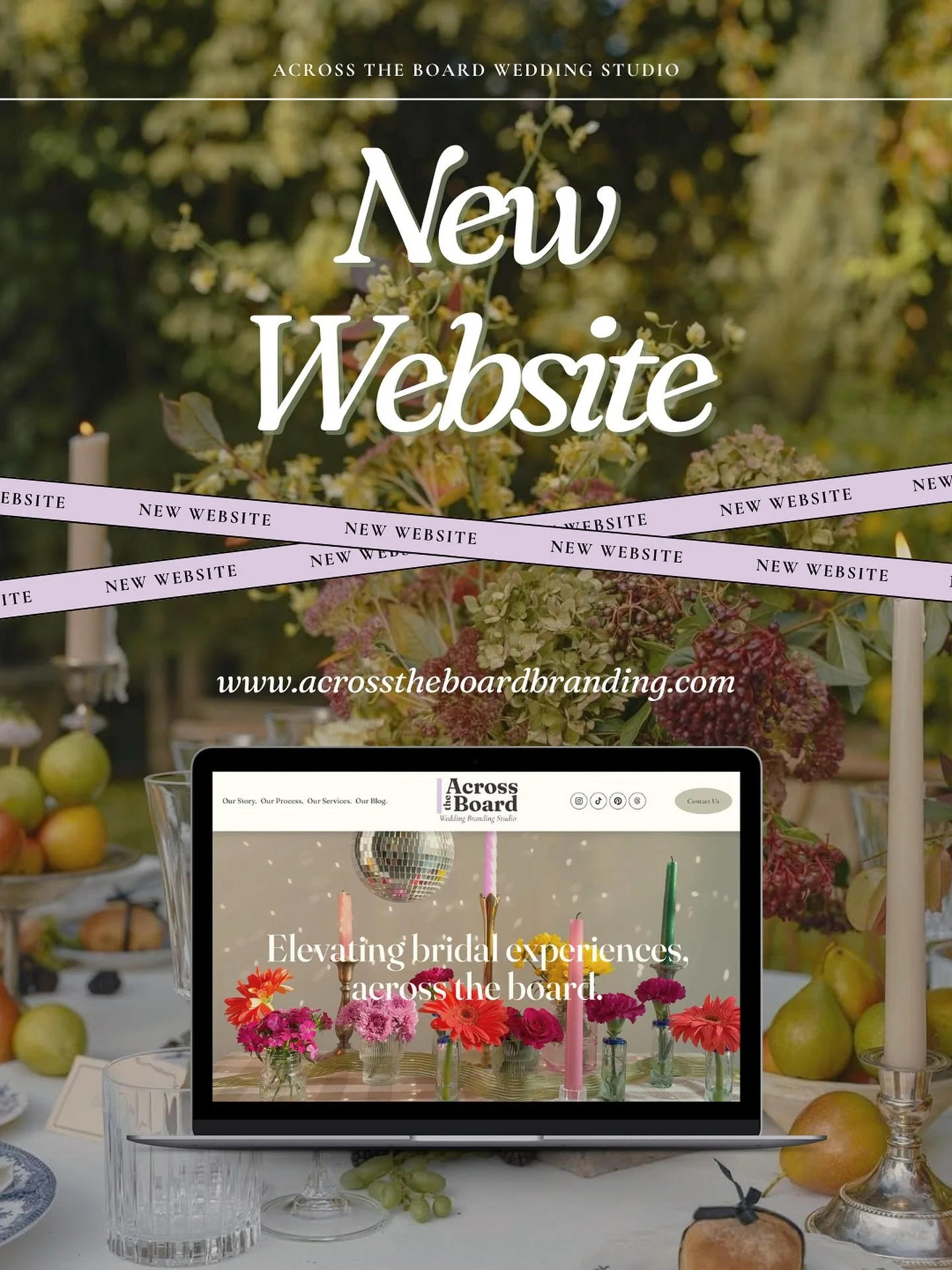 PSA: our brand-new website is officially up and running, and we&rsquo;re beyond excited to finally share it with you. 🥹💻💍 

Think of it as your one-stop shop for all things wedding pretty! From custom invitations to day-of details and everything i