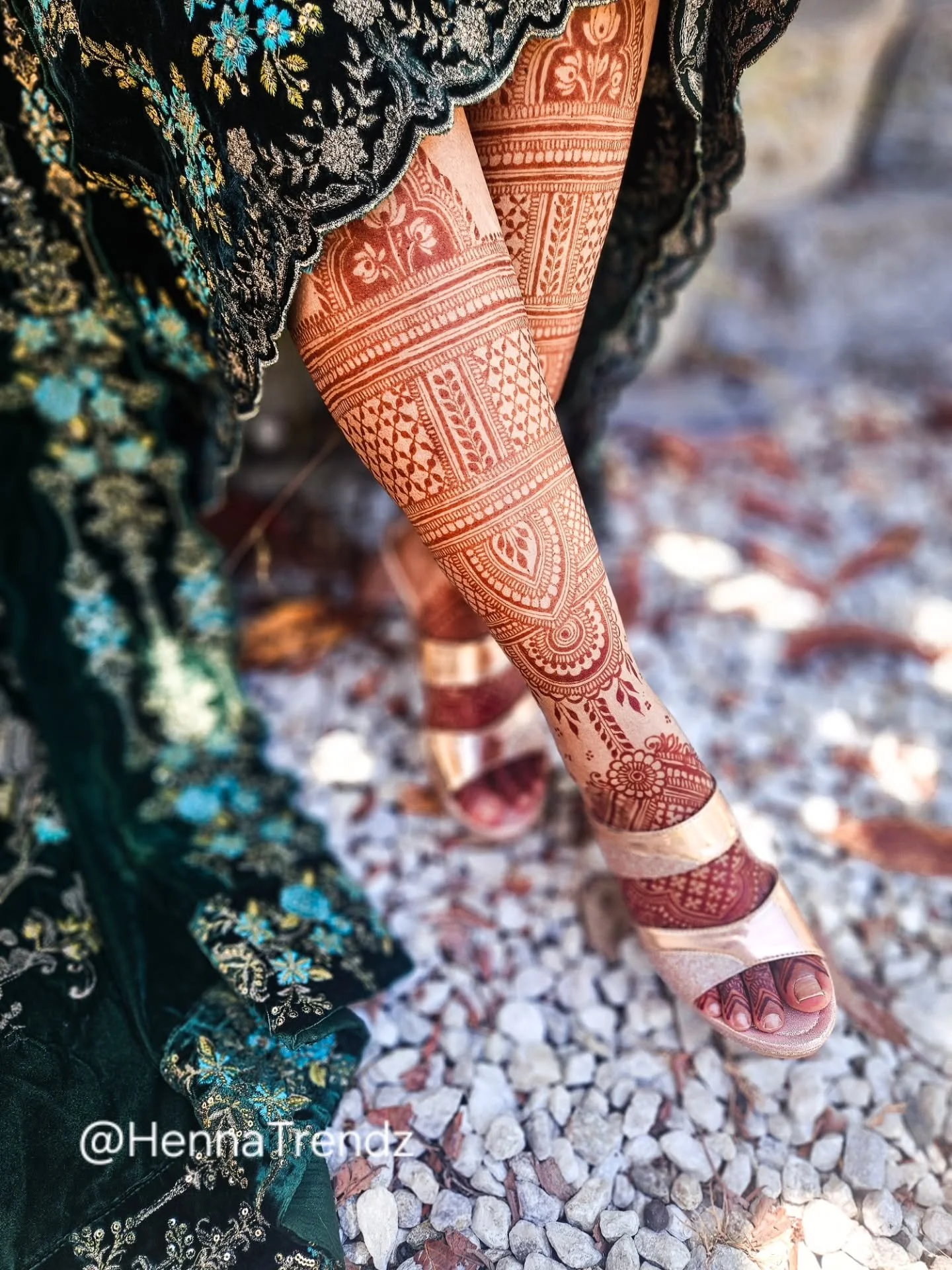 ✨Every bridal henna tells a story, and your feet deserve just as much attention as your hands. From intricate ankle bands to elegant lace-inspired details, a beautifully finished bridal look is all about the little touches. 🤍

When you book your bri