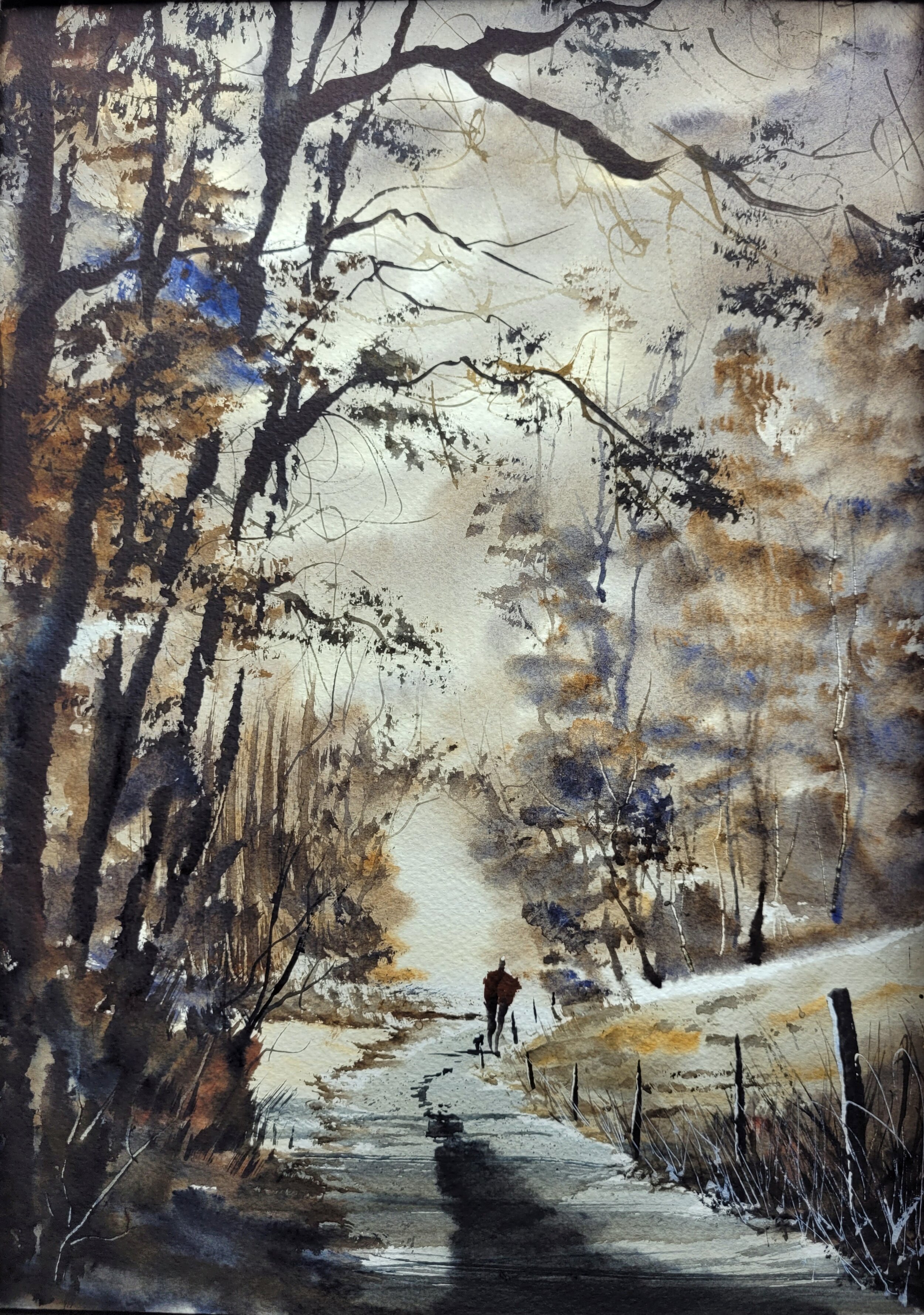 11x15 in. Light and Shadows