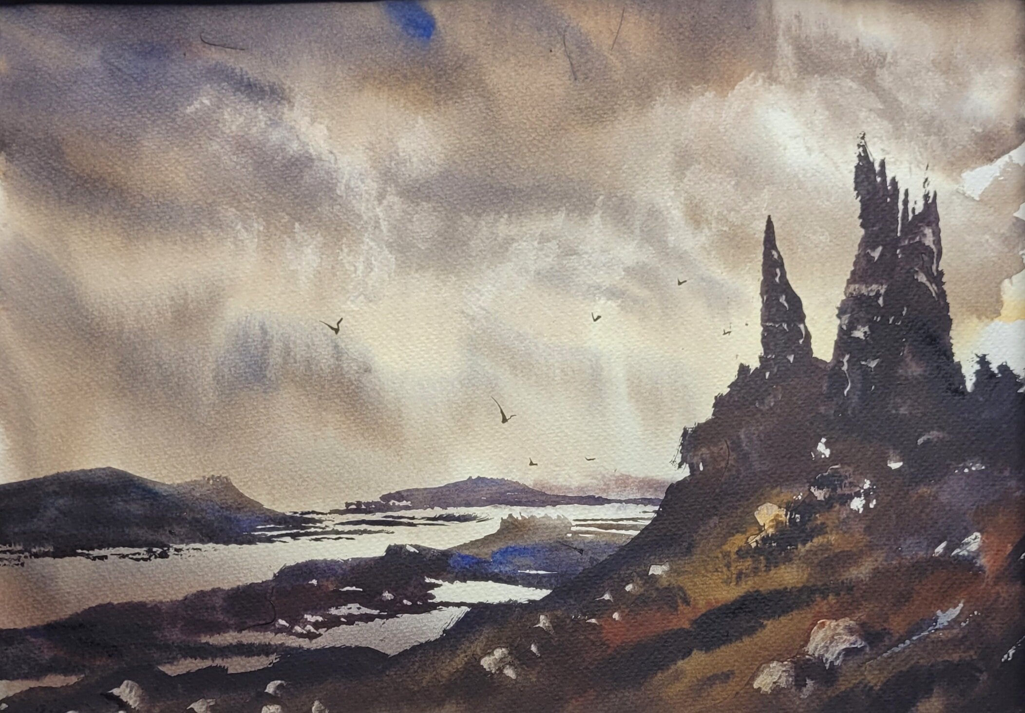 11x15 in. Isle of Skye Scotland