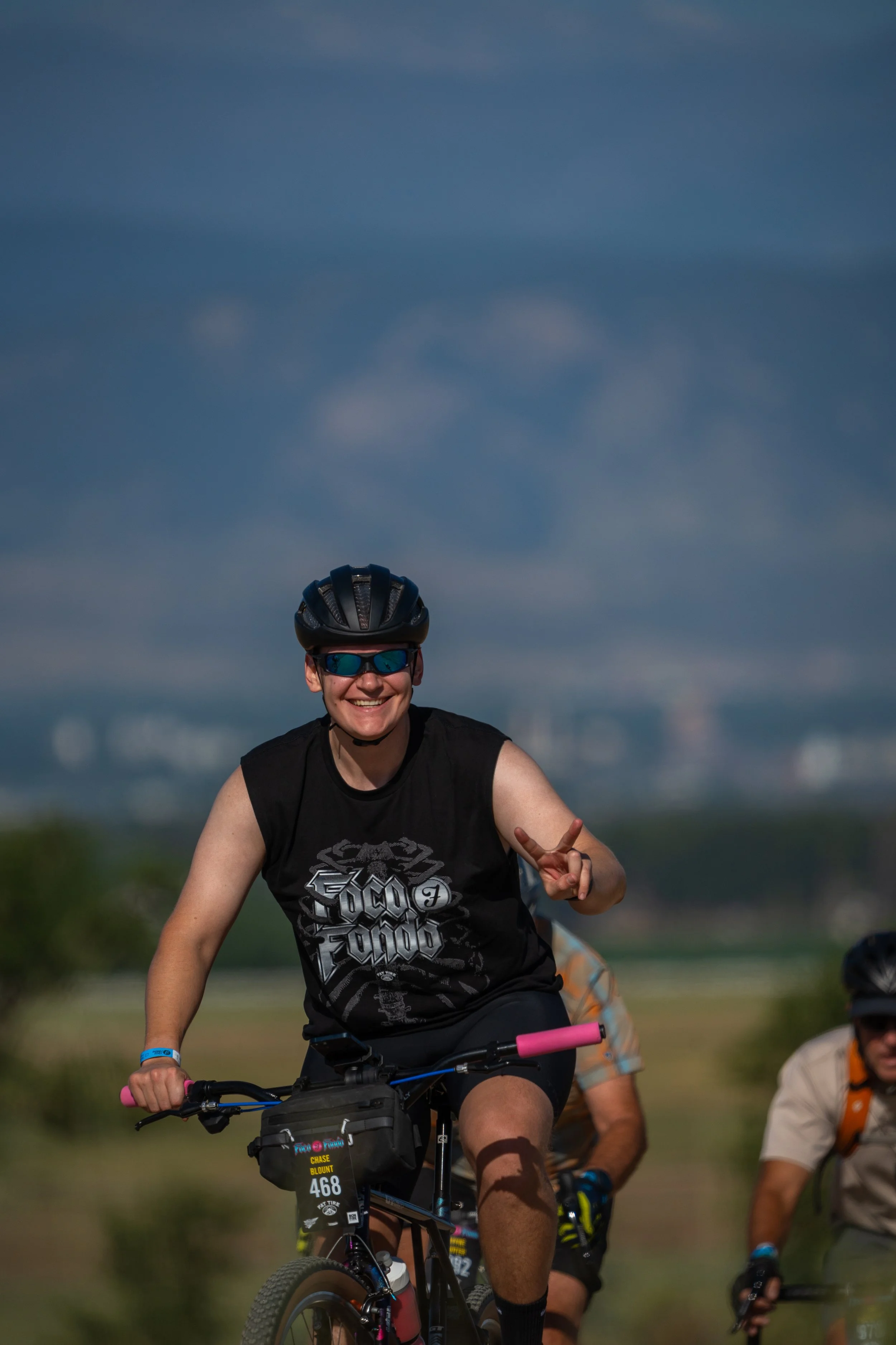 2026 FoCo Fondo Black Sleeveless Tank