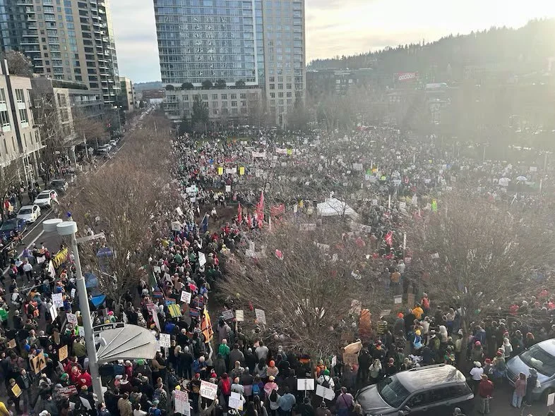 Thousands Rally Against ICE: Unions and Families Stand Together for Immigrant Justice