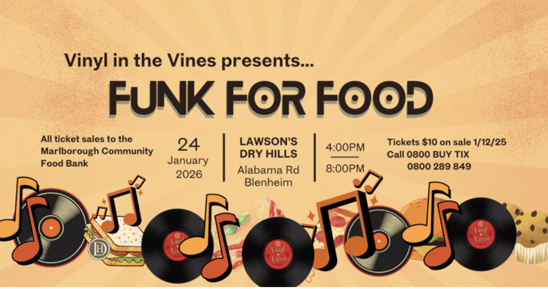 Vinyl in the Vines - Funk for Food