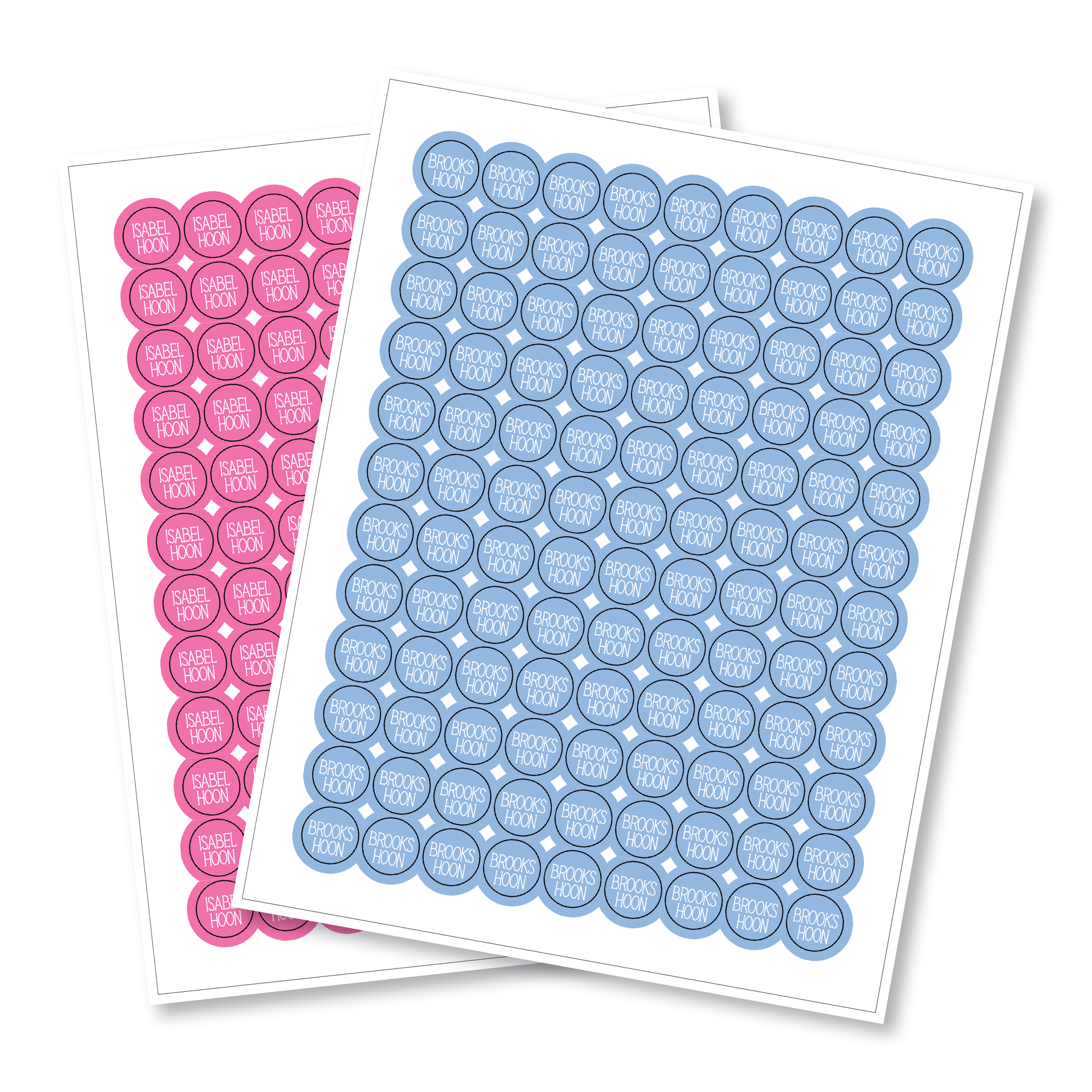 School Supply Labels