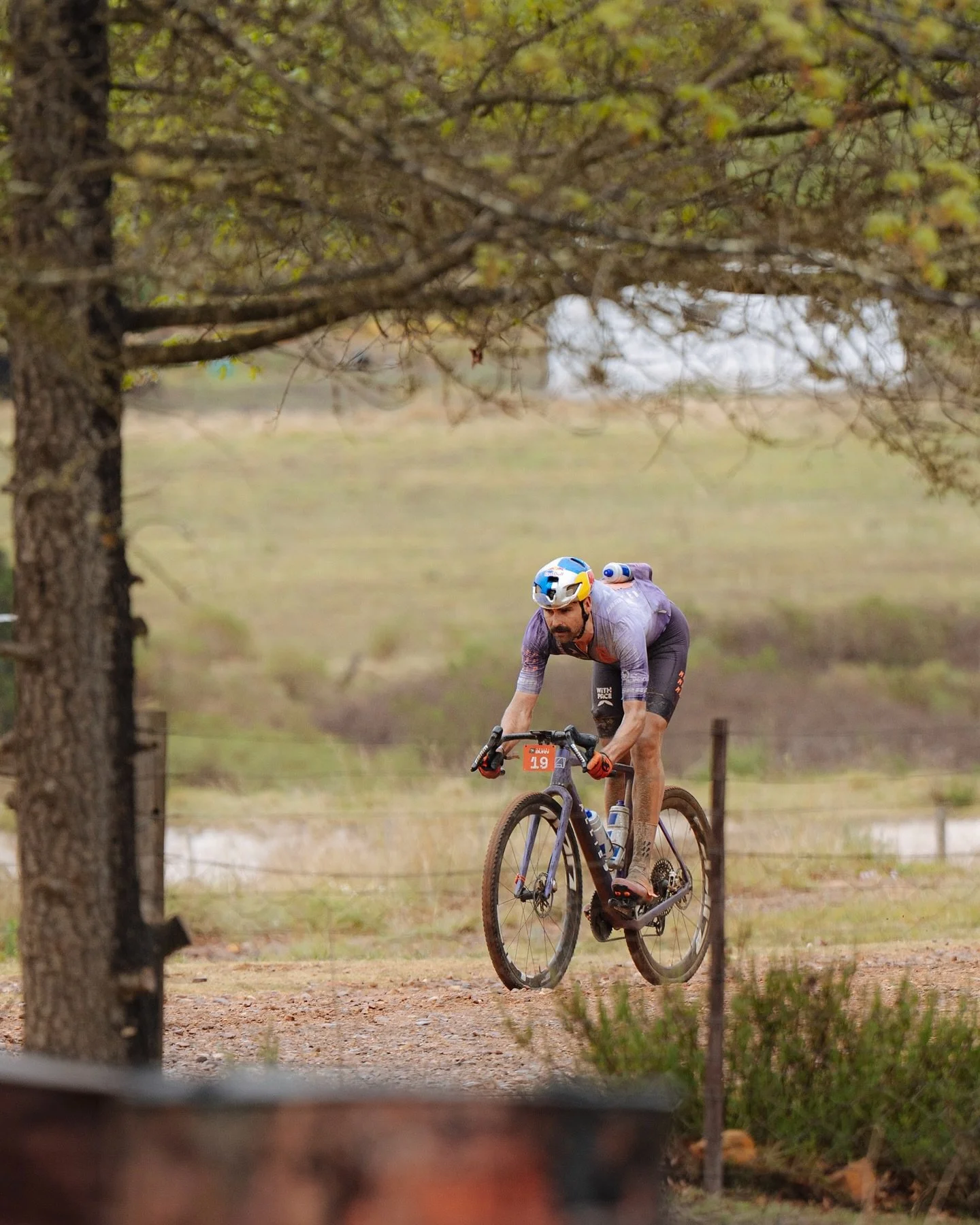 Made it through @gravel_burn stage 1. Nasty conditions added a bit of insult to injury, but was able to get a bit more out of myself than expected and found a nice group to tick through the miles with. Even amidst the rain and mud, I found some momen
