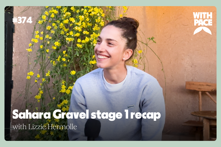 Sahara Gravel stage 1 recap with Lizzie Hermolle