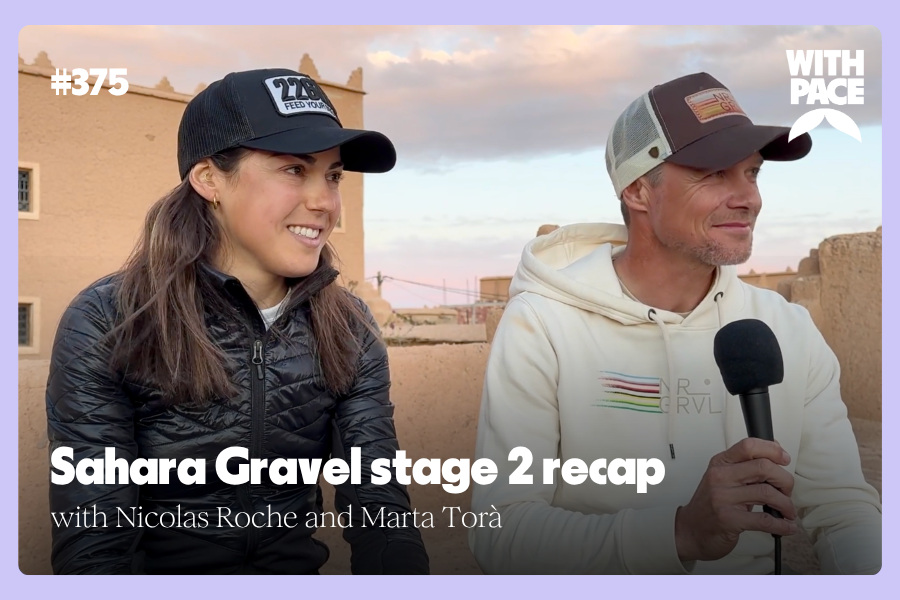 Sahara Gravel stage 2 recap with Nicolas Roche and Marta Torà