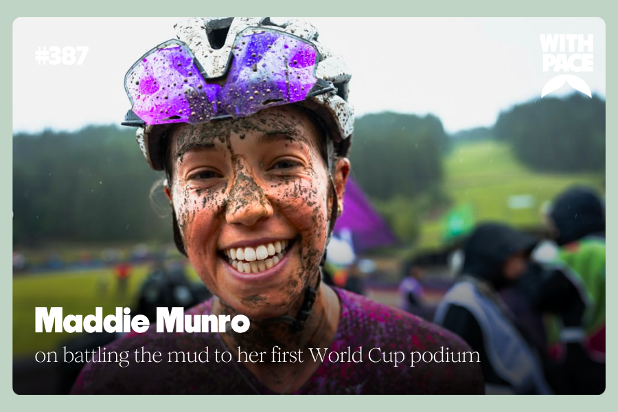 Maddie Munro on battling the mud to her first World Cup podium