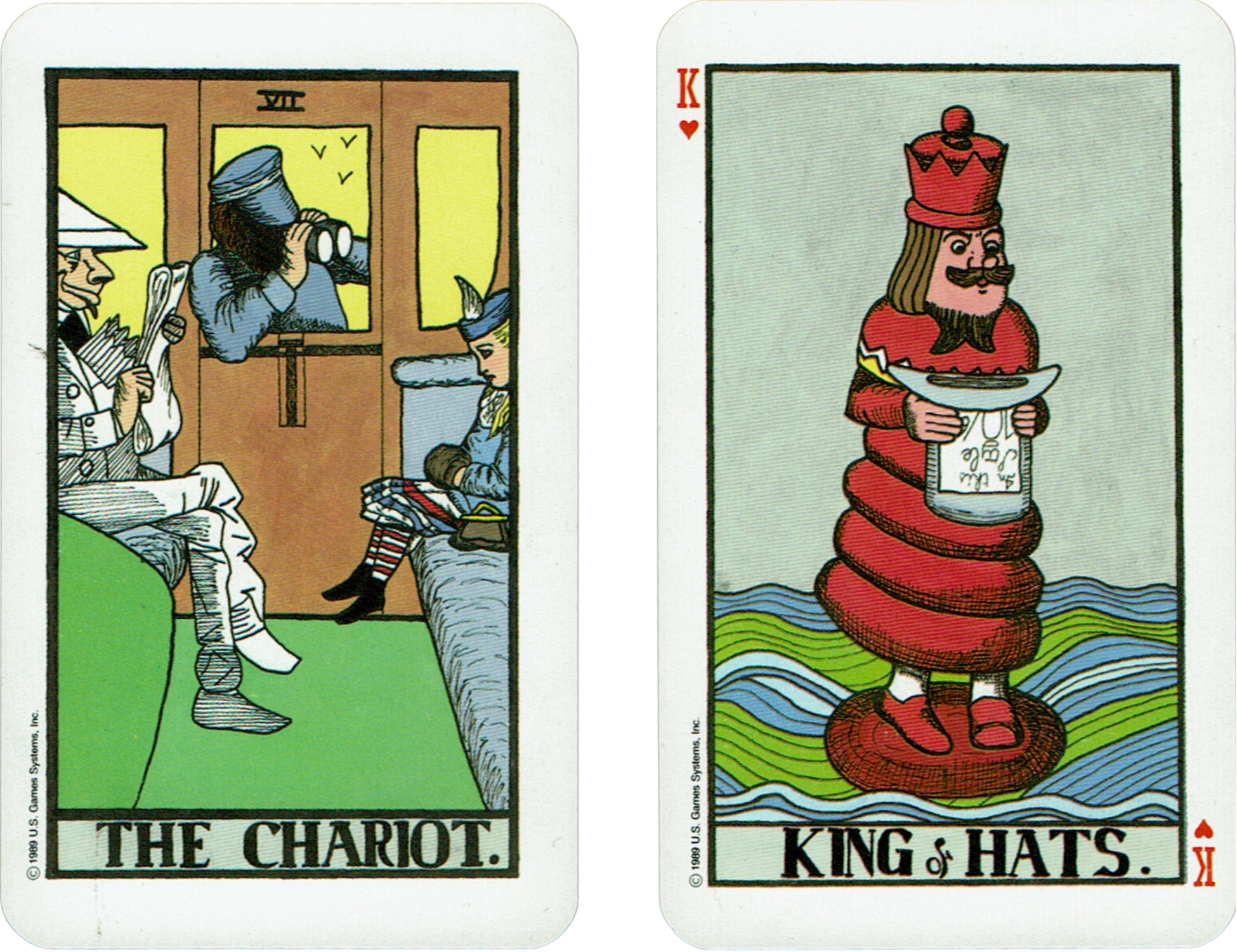 U.S. Games Systems, Inc. > Tarot & Inspiration > The Wonderland Tarot in a  Tin