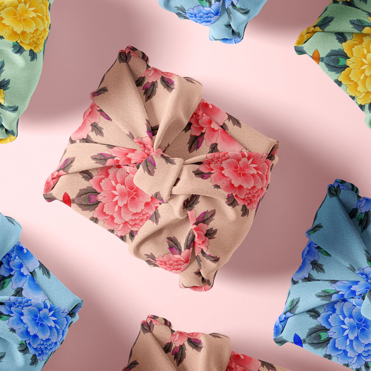 Wrapping Fabric Mock-up