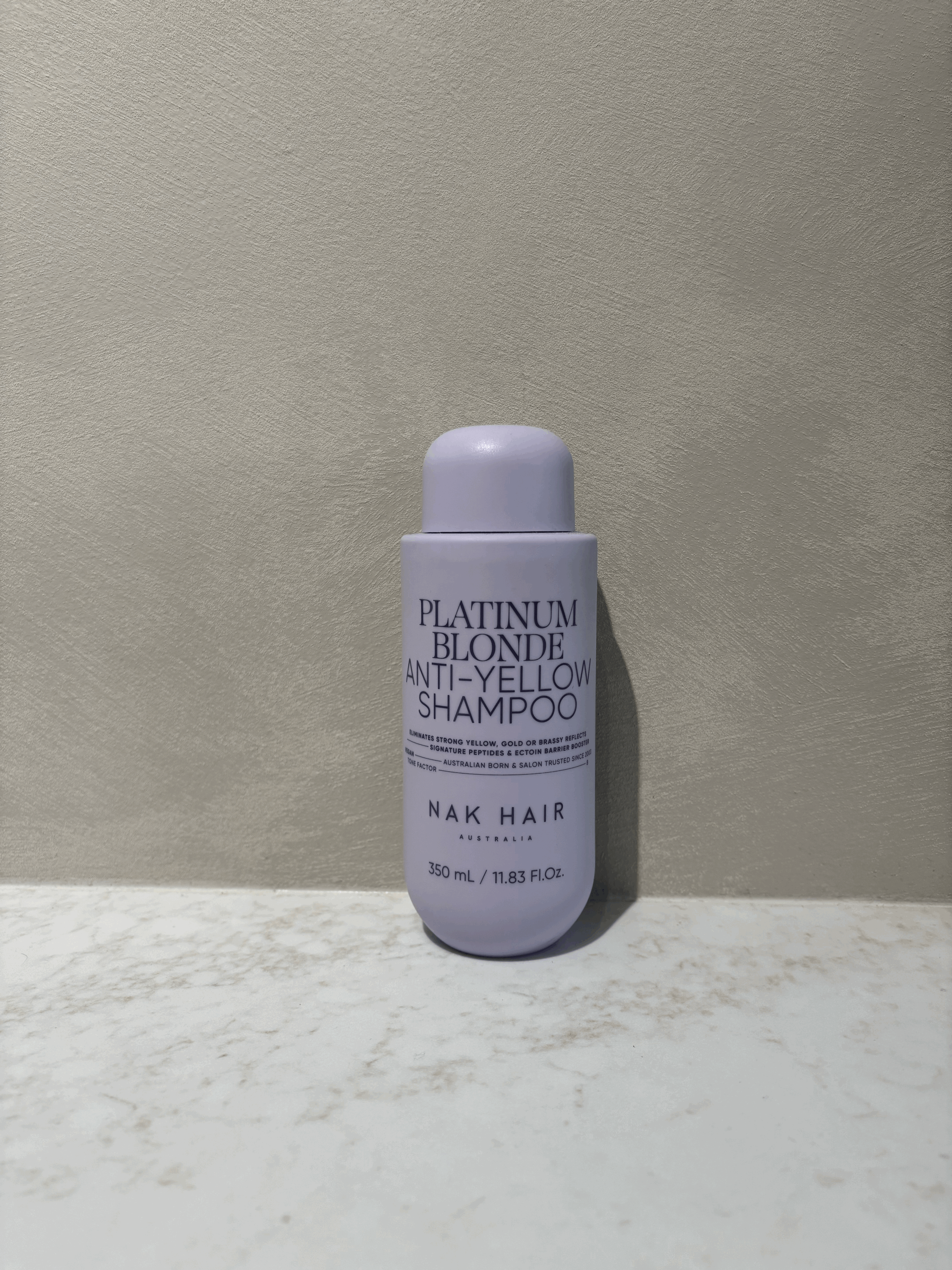 NAK Platinum Blonde Anti-Yellow Shampoo 350ml