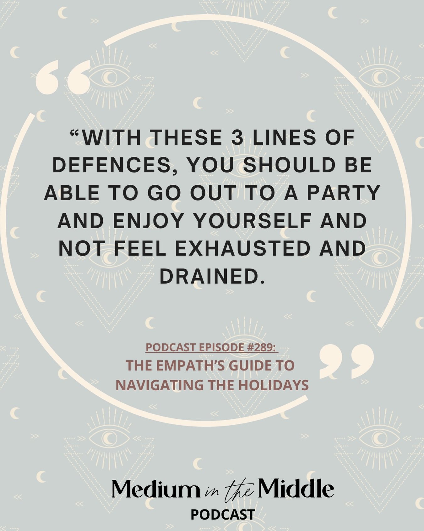 the holidays can also feel overwhelming when you are sensitive to energy, emotions, and environments🎄✨🎊 
.
🎤in this episode, i share three simple but powerful reminders to support you through holiday gatherings and the busy holiday season.
.
we ta