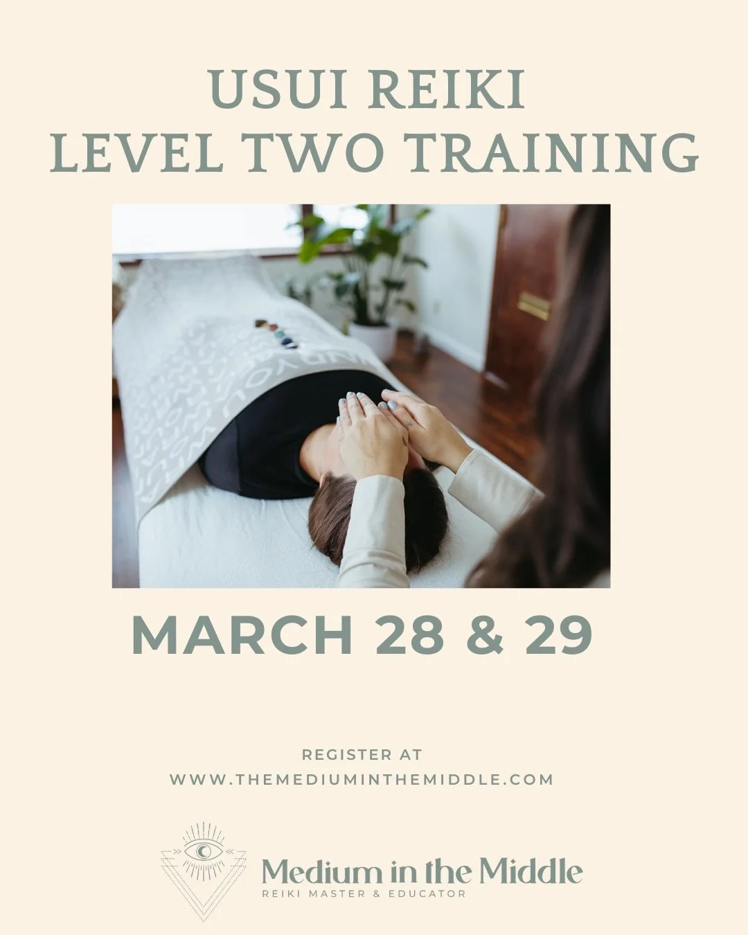 are you ready to become a reiki practitioner? 💓
.
level two makes your reiki (and intuition!) soooo much easier and faster 💨 
.
you receive 3 more attunements and the reiki symbols, and in my opinion, the course is worth it just for those two thing