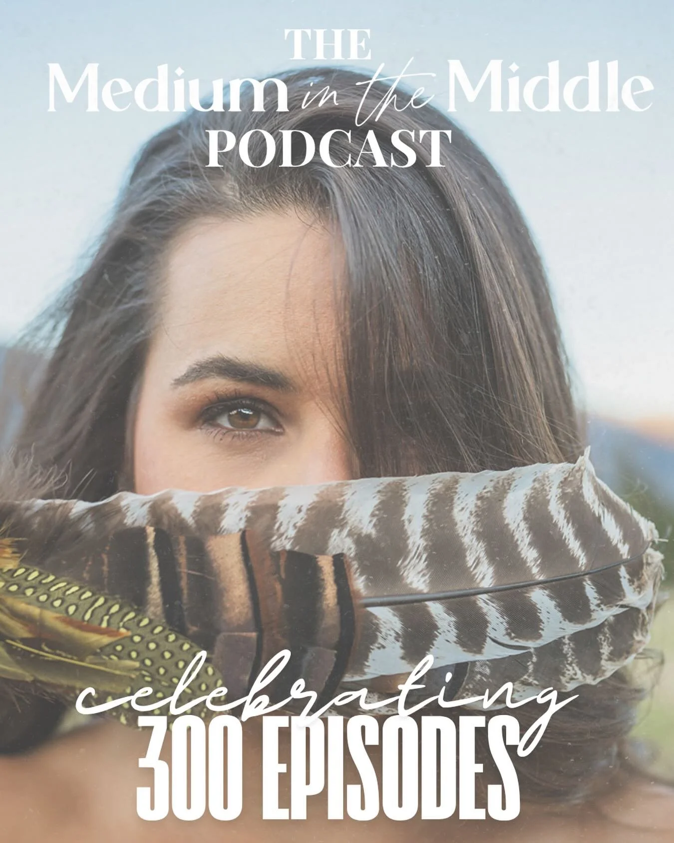 episode 300 🥹🤍🎙️ 
.
i&rsquo;m celebrating 300 episodes of the podcast and taking a moment to reflect on the journey that got me here.
.
i share how this all began, from recording episode one of the first time i connected with spirit, and what this